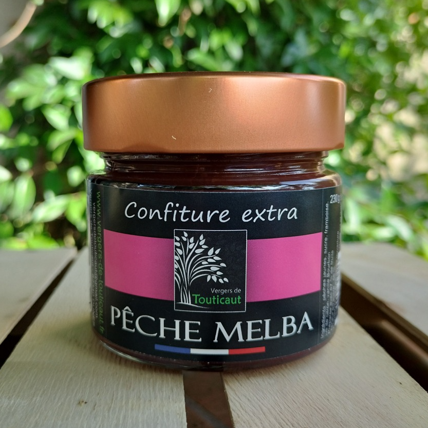 Confiture Extra Peche Melba - 230g