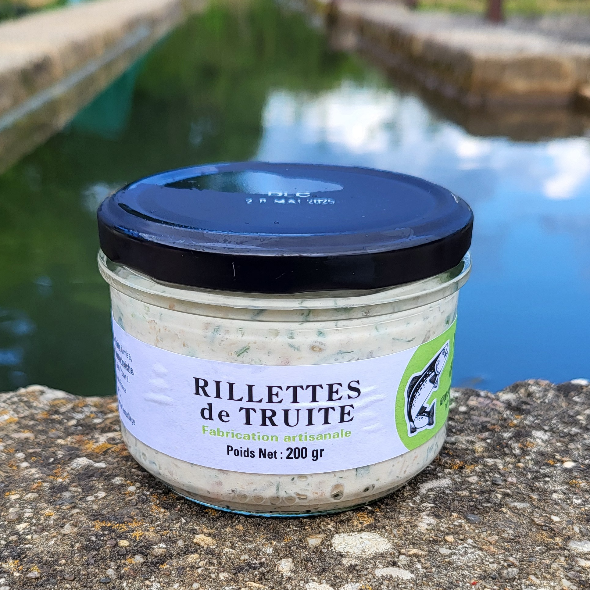 Rillette de truite fraîche 200g