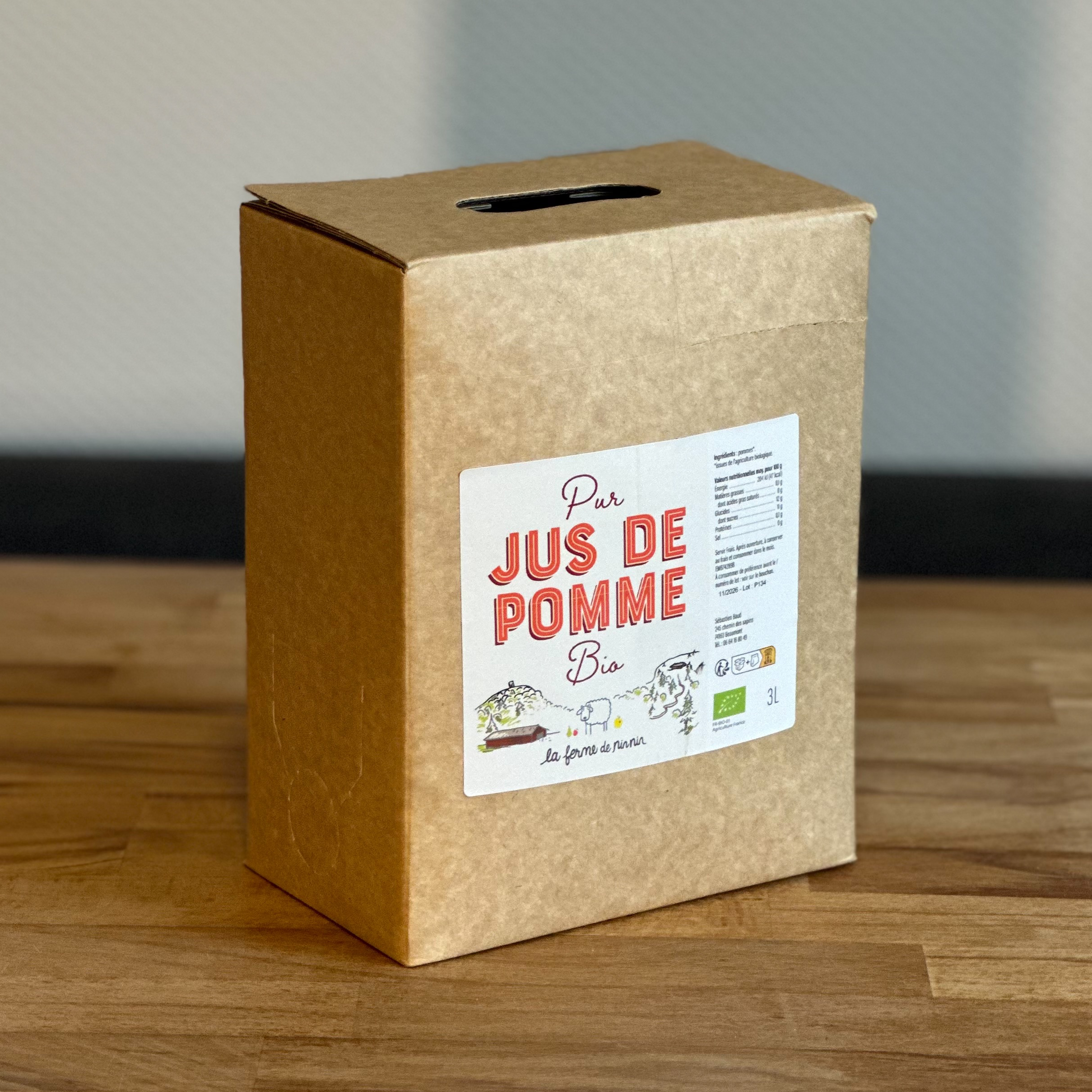 CUBI JUS POMME 3L - 3l