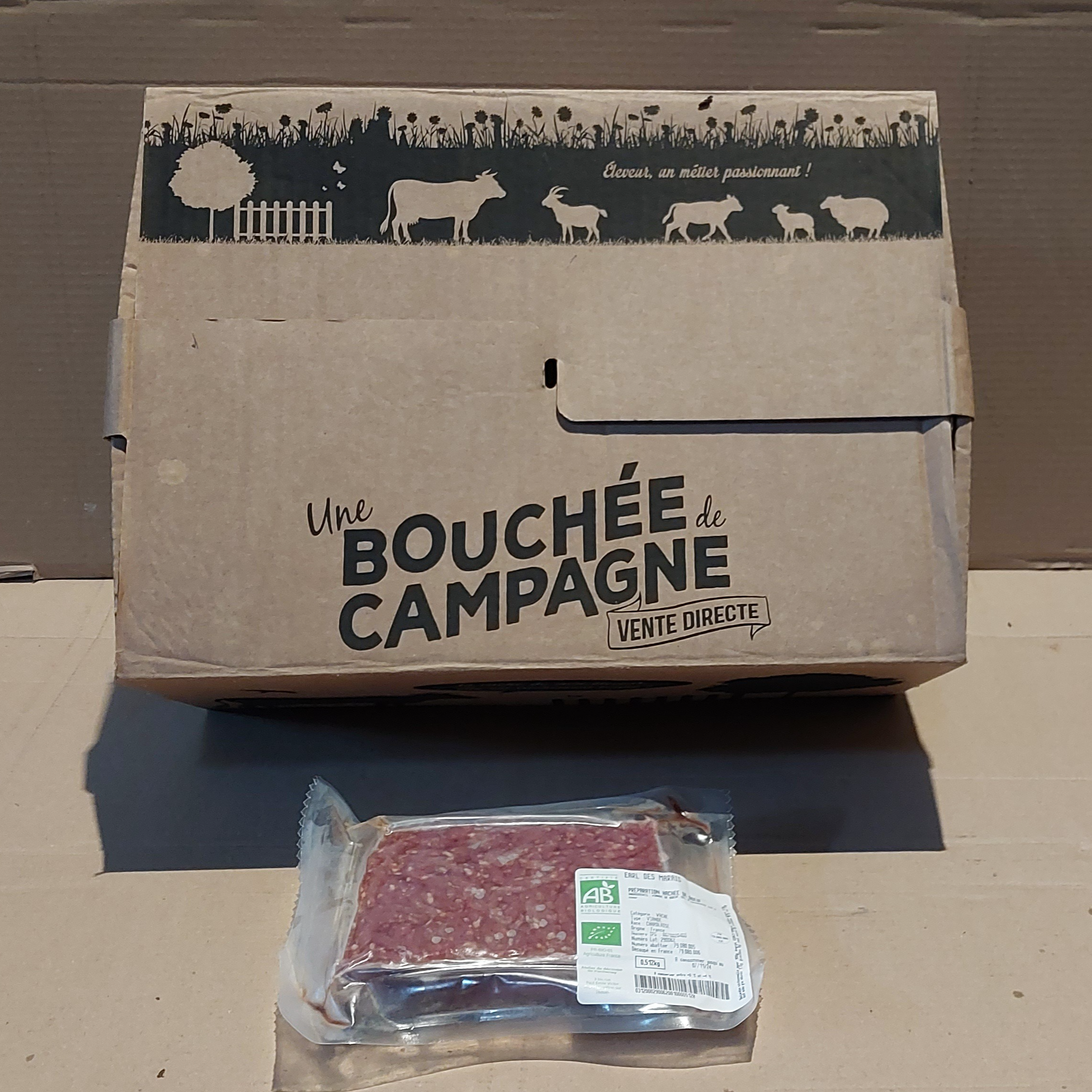 Viande Hachée Bio - 500g