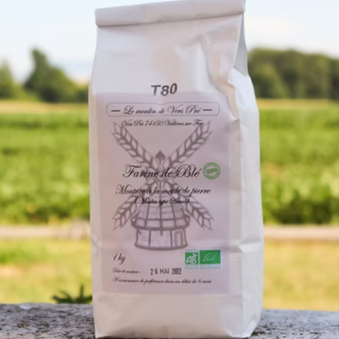 Farine de Blé - T80 (1kg)