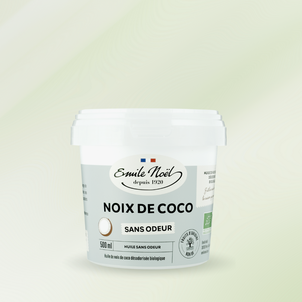 Huile de noix de coco (désodorisée) - 0,5l
