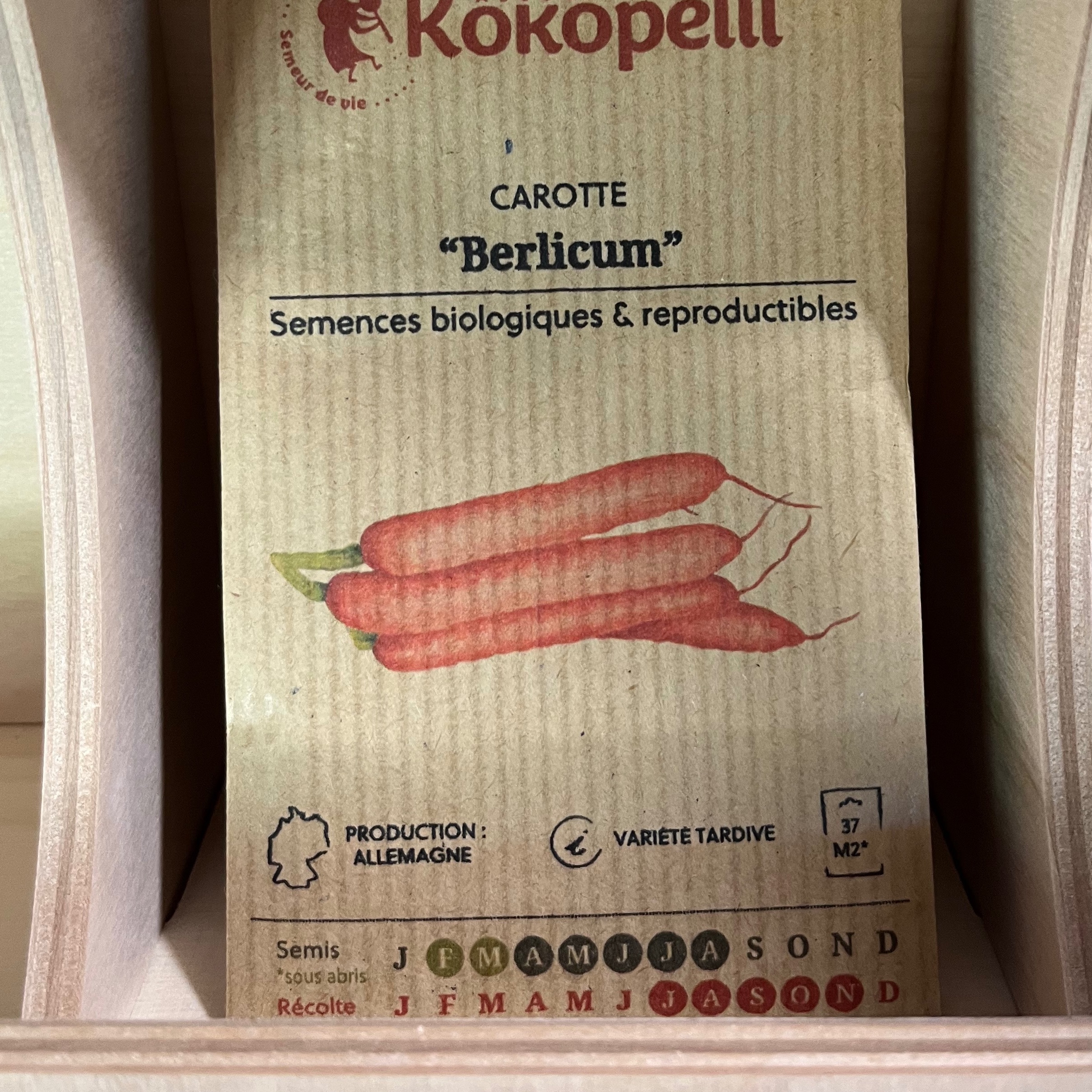 Carotte "Berlicum"