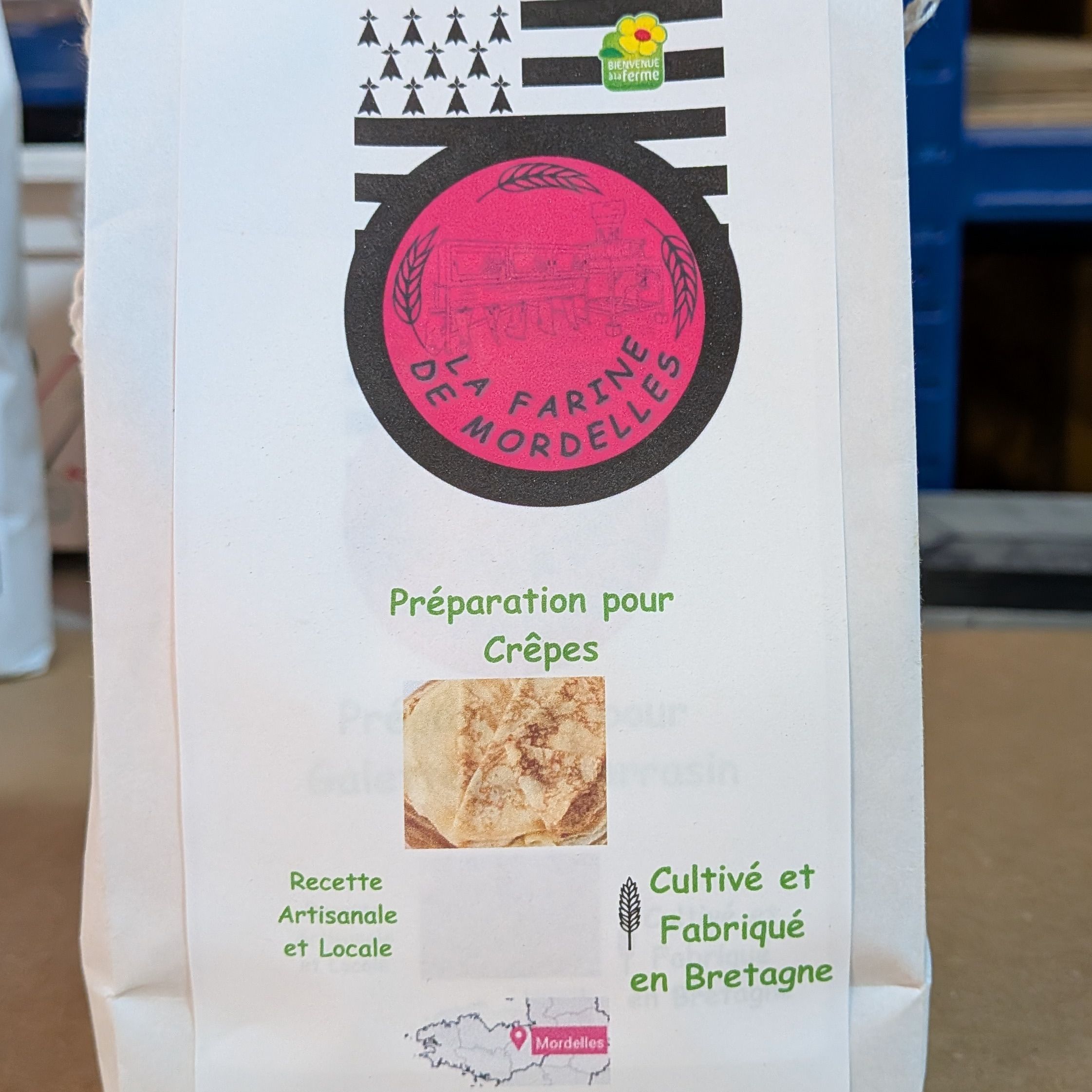 Préparation pour crêpes de froment (15aine de crêpes)
