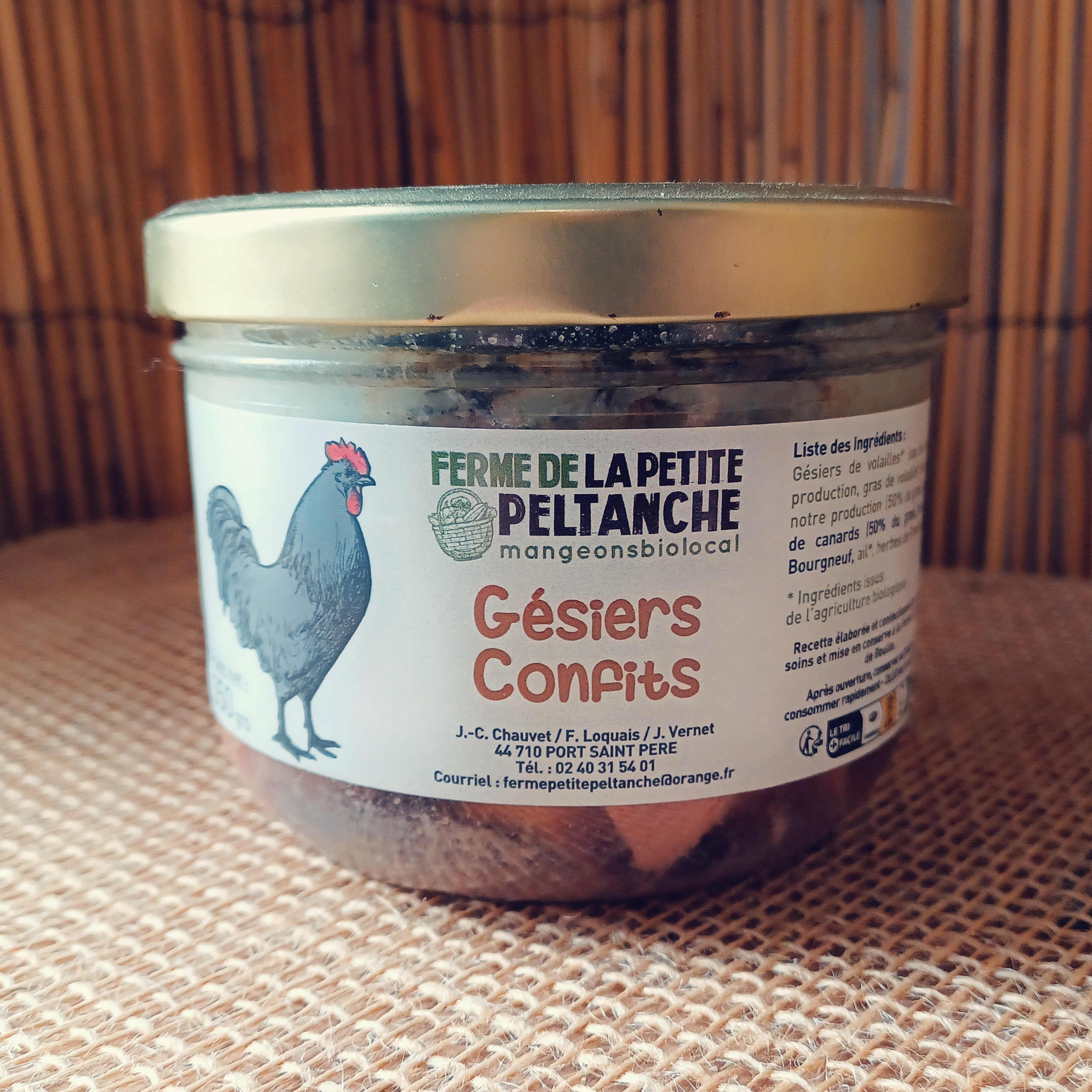 Gésiers Confits – 350G
