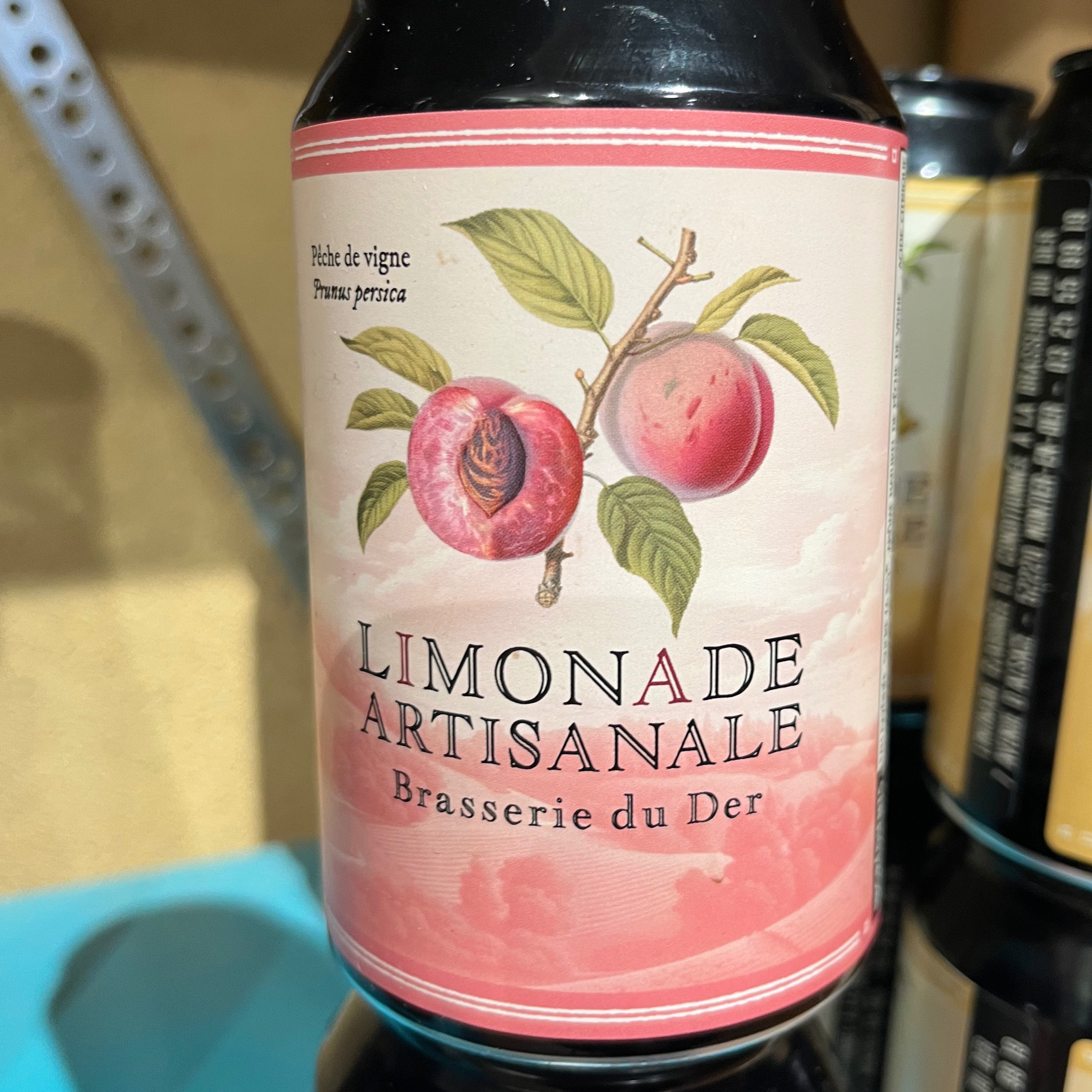 LIMONADE ARTISANALE "PÊCHE DE VIGNE" (33CL)