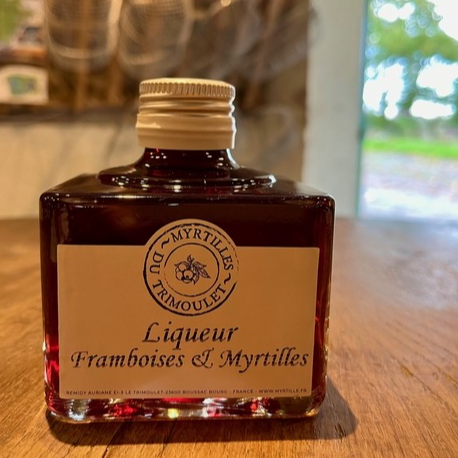 Liqueur Myrtilles & Framboises - Bouteille 20 cL - 200g