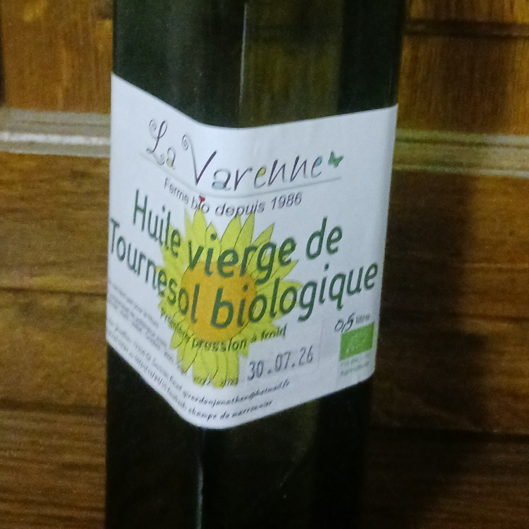 Huile de tournesol - 50cl