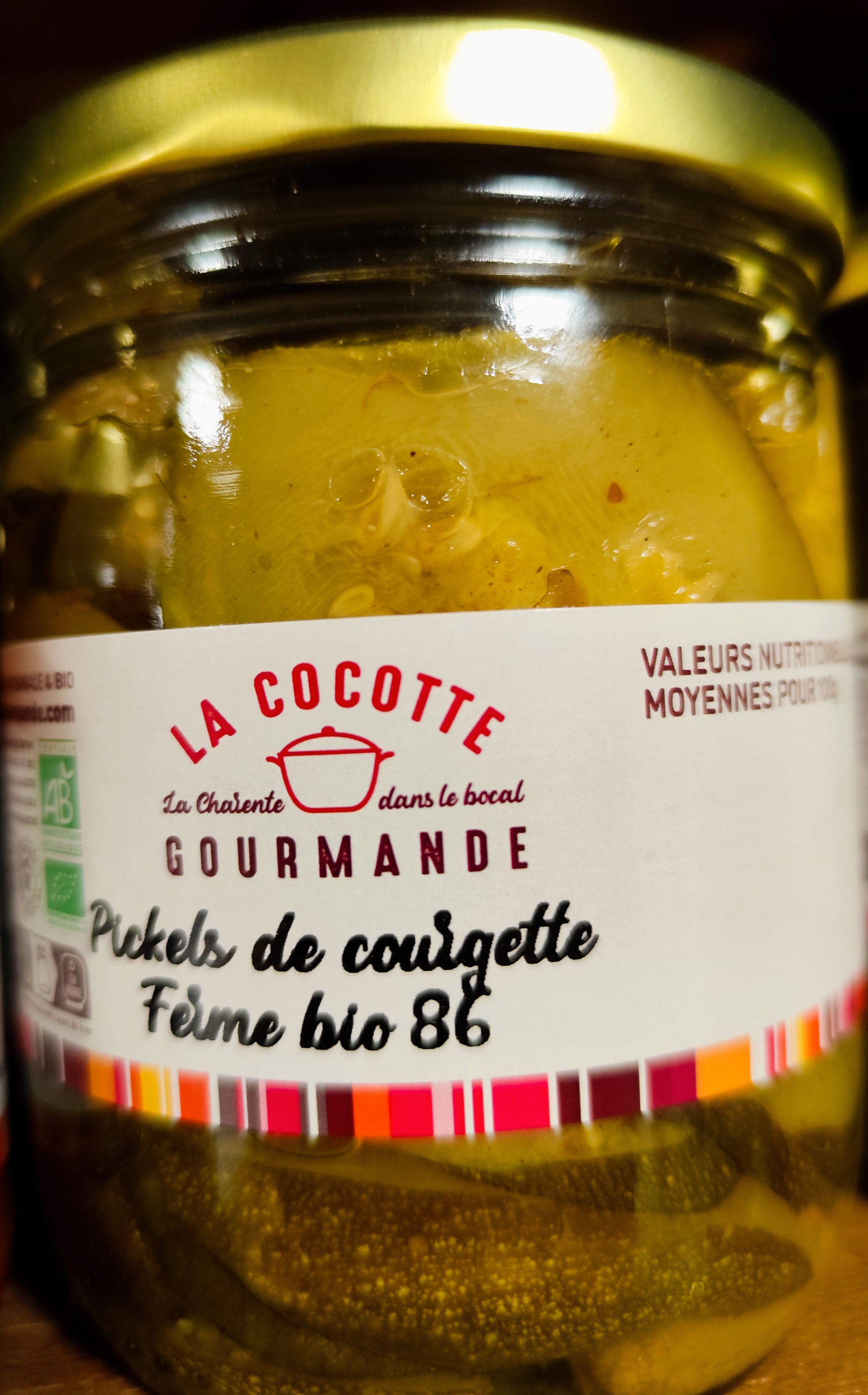 Pickels de Courgette 380GR