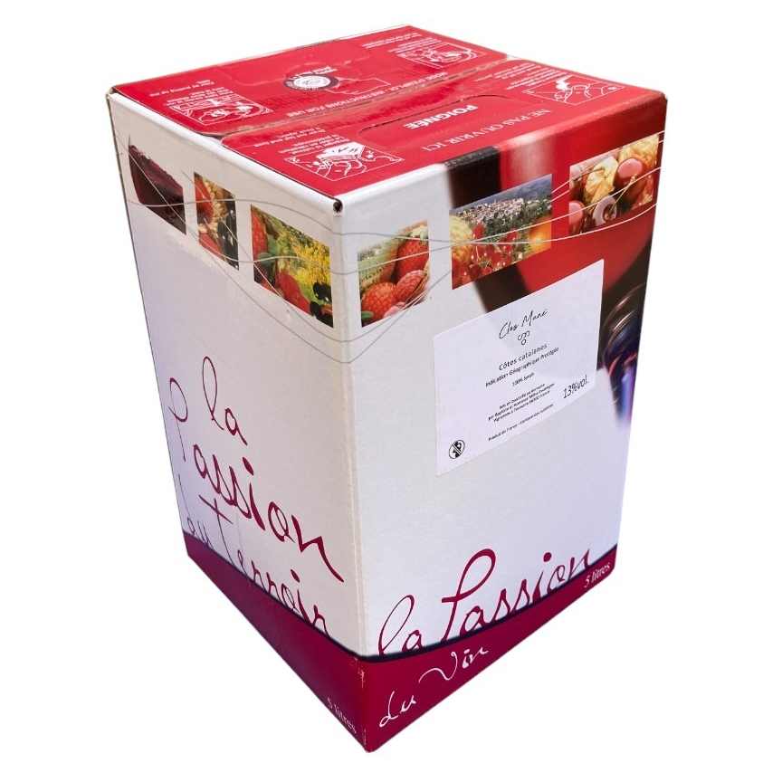 Cubi rouge 5L Conversion Bio IGP Côtes catalanes