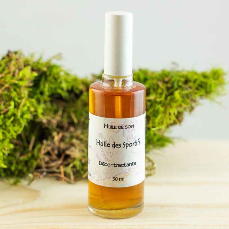 Huile des sportifs - décontractant - 50ml