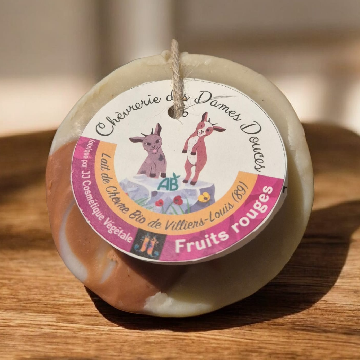 Savon Fruits Rouges au lait de chèvre - 60g