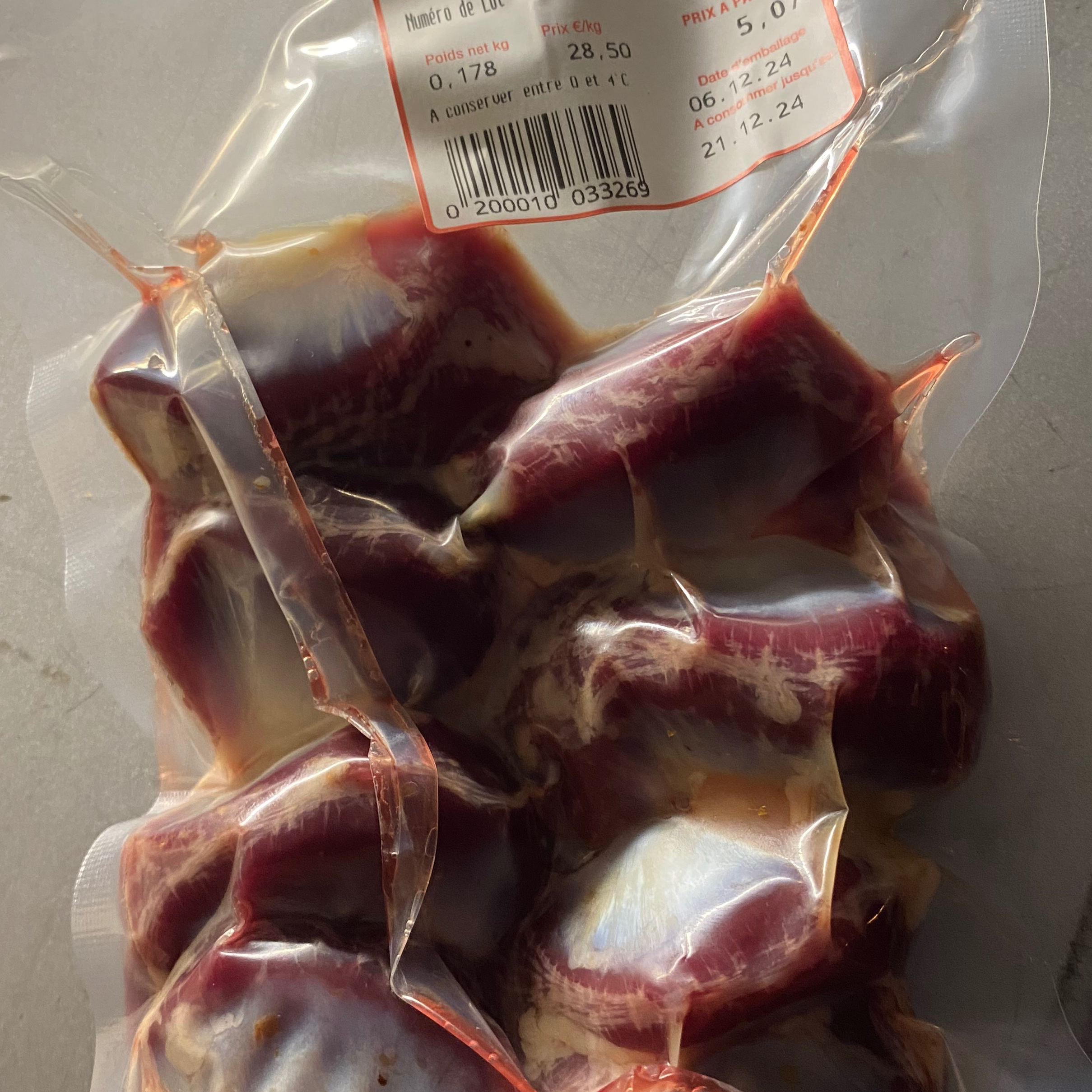 Gésiers de poulet - 200g