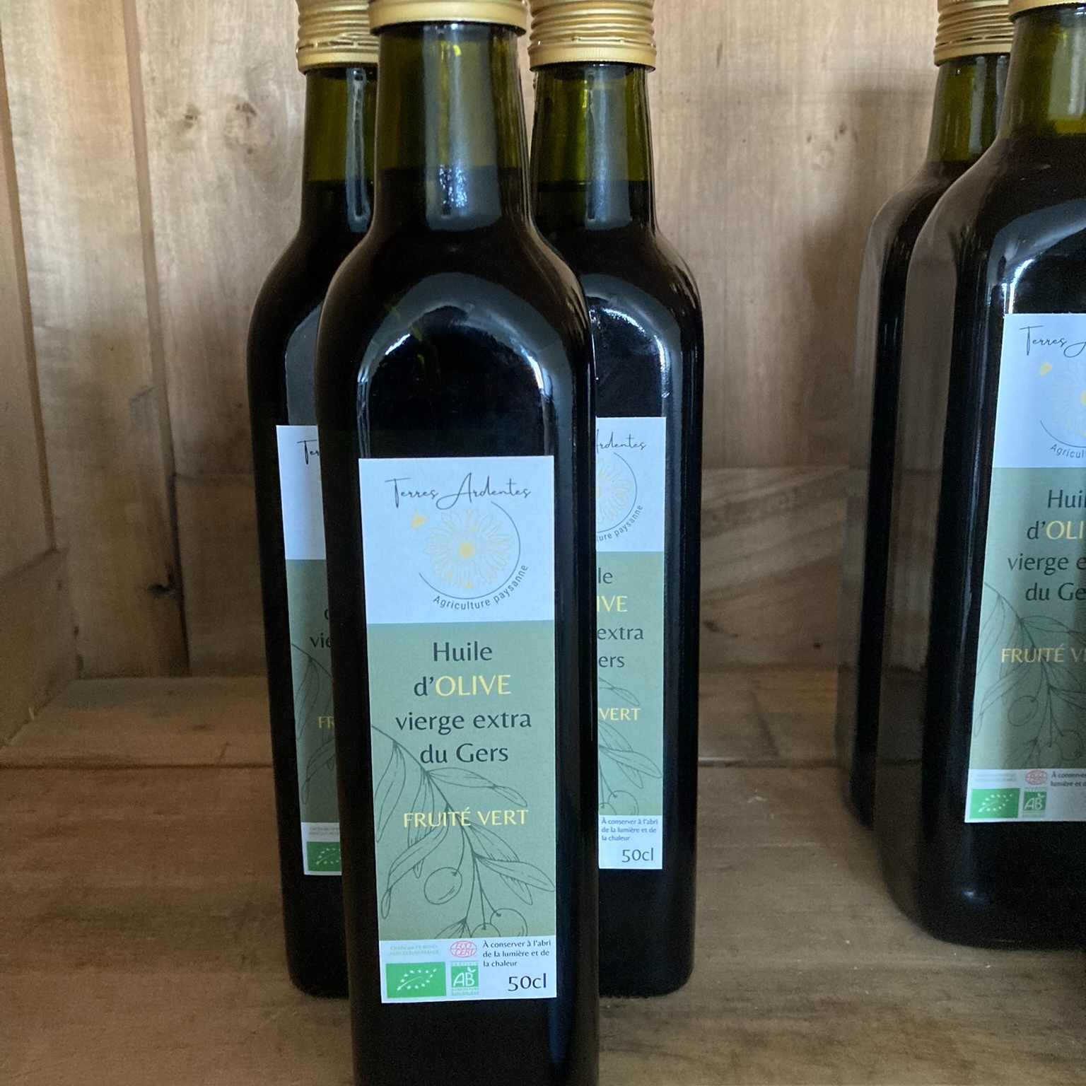 Huile d'olive BIO 50cl - 800g