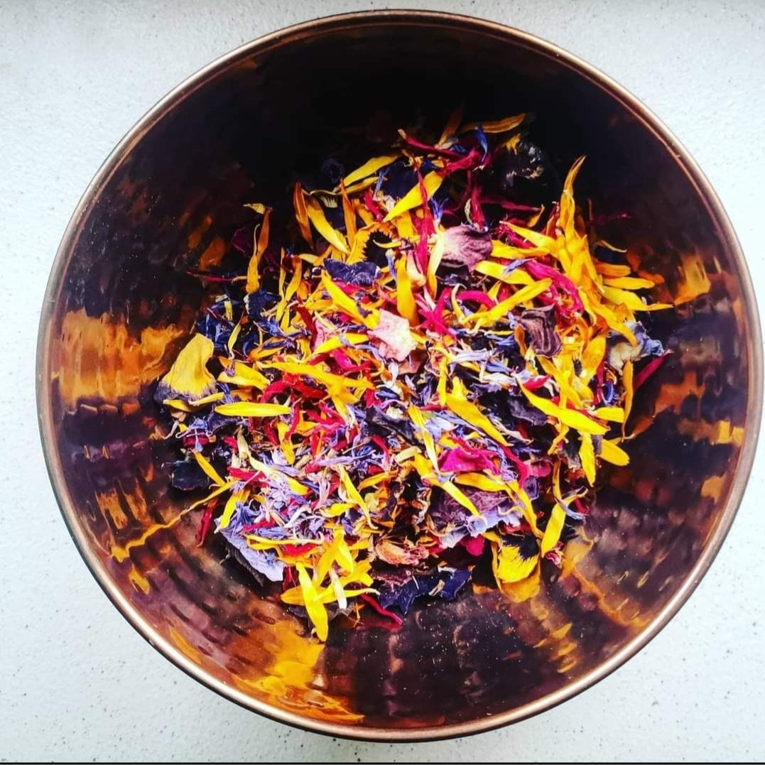 Pétales de fleurs séchées ( par 5gr)