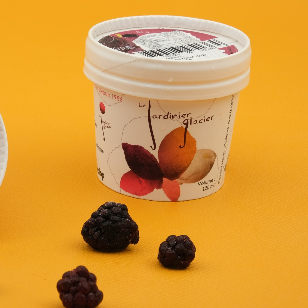 Sorbet Mûres De Notre Jardin