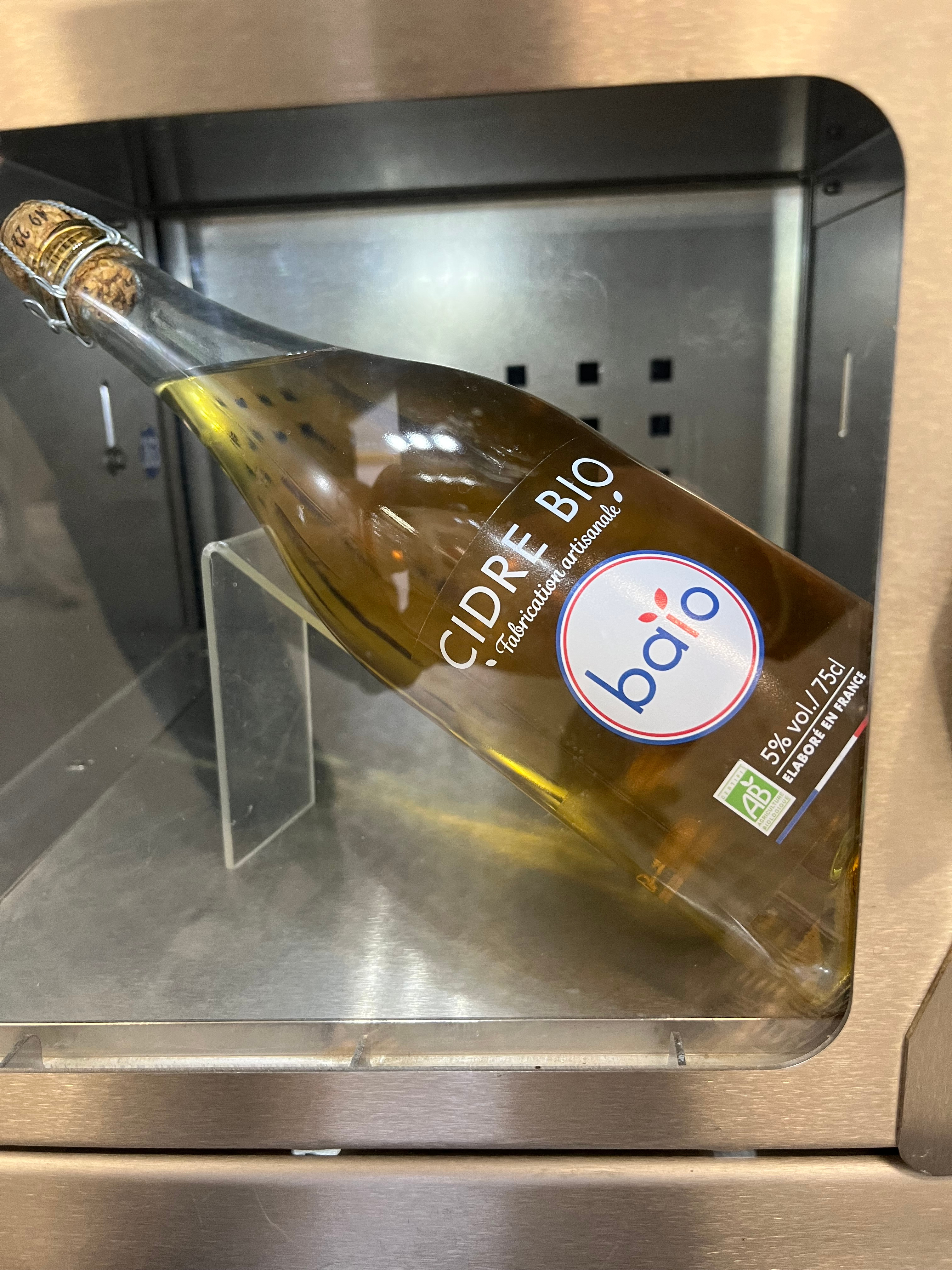 Cidre fruité 75 cl Baio