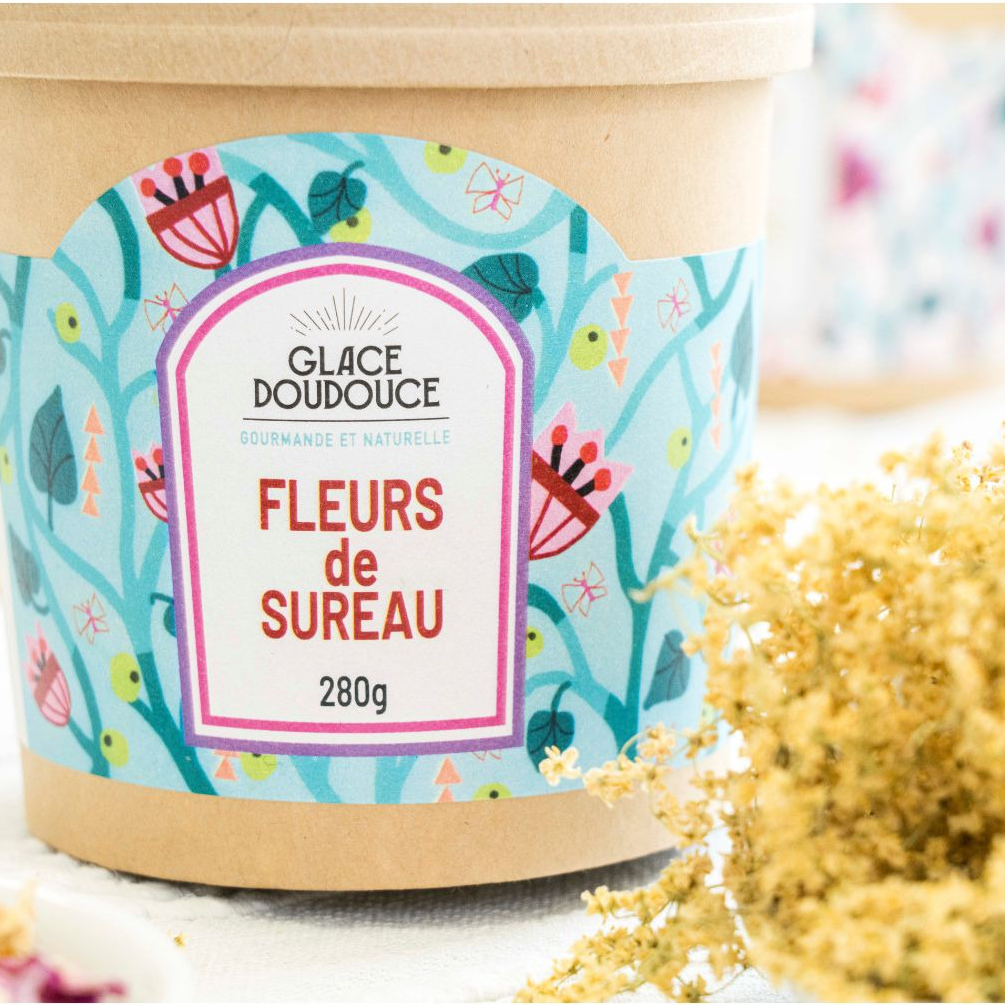 Crème glacée Fleur de sureau