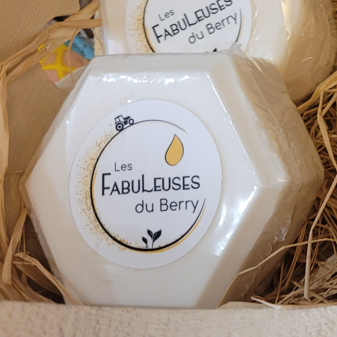 Savon au Miel Gelée Royale-Monoï (blanc) - 100g