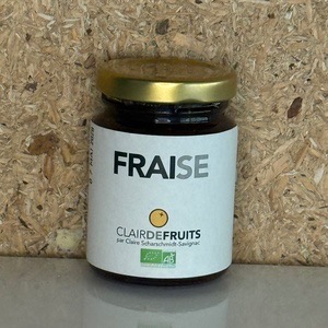Mini Confiture De Fraise Bio - 370g