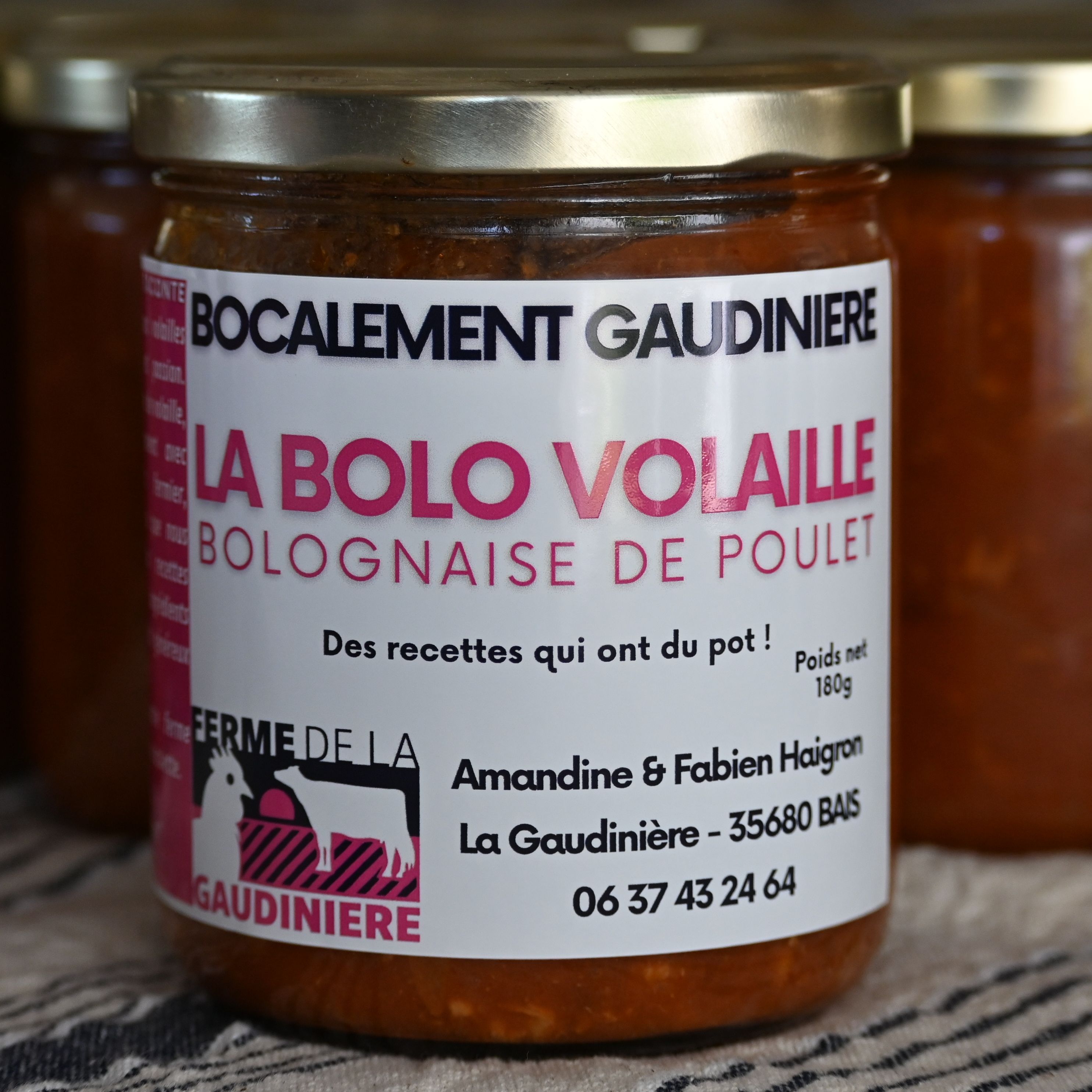 La Bolo - Bolognaise de poulet - 300g