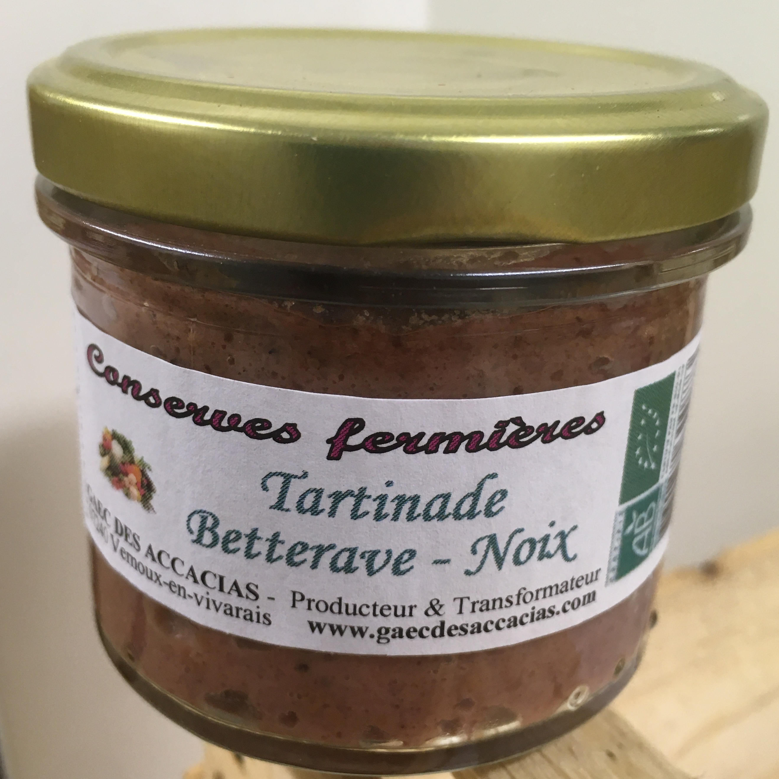 Tartinade betterave noix - 100g