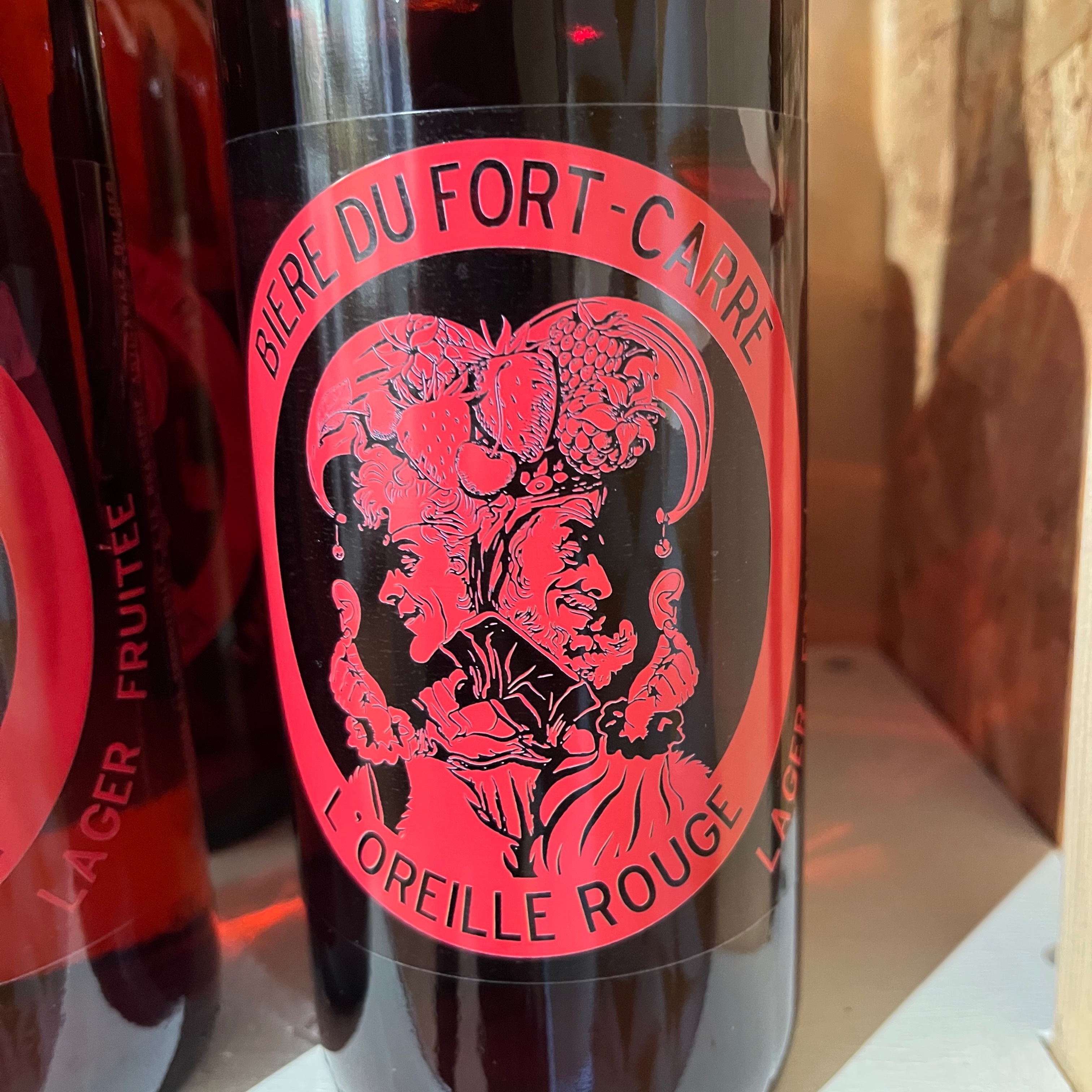 BIÈRE 75CL OREILLE ROUGE (BRASSERIE DU DER)