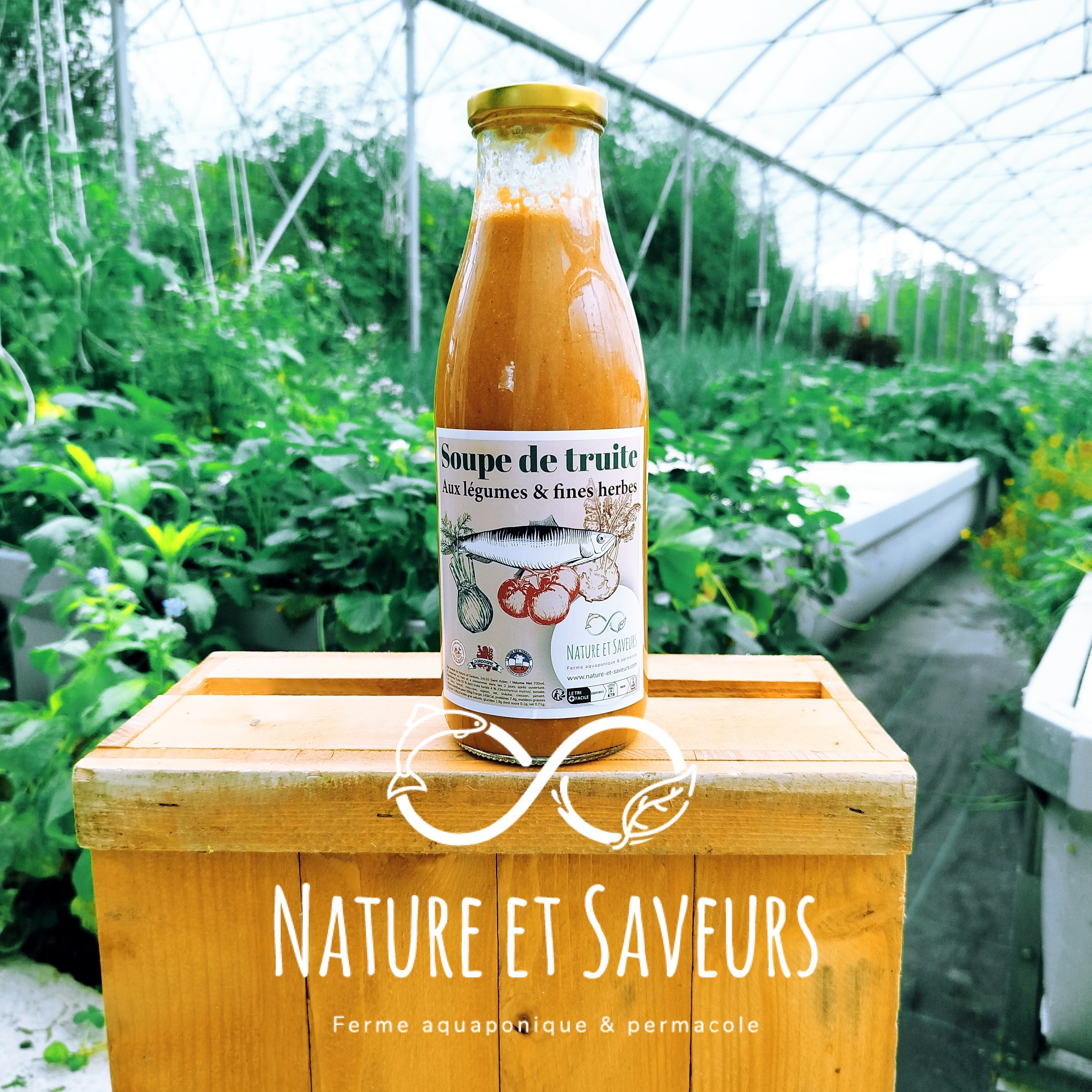 Soupe de truite aux Légumes & Fines Herbes - 700ml