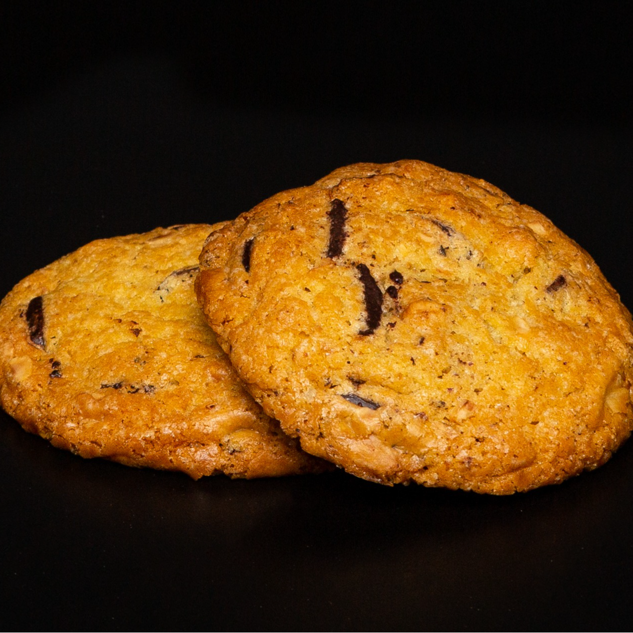Cookie chocolat noir - noisettes torréfiées - 80g