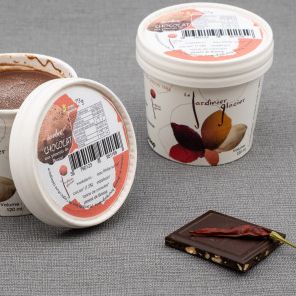 SORBET CHOCOLAT AUX PIMENTS DE BRESSE