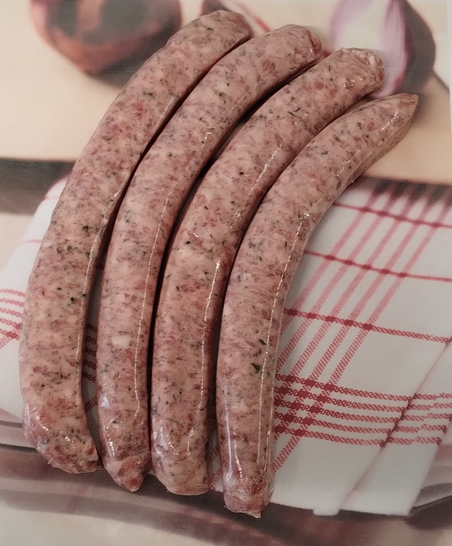 Chipolatas aux herbes bio (x4) - 0,32kg
