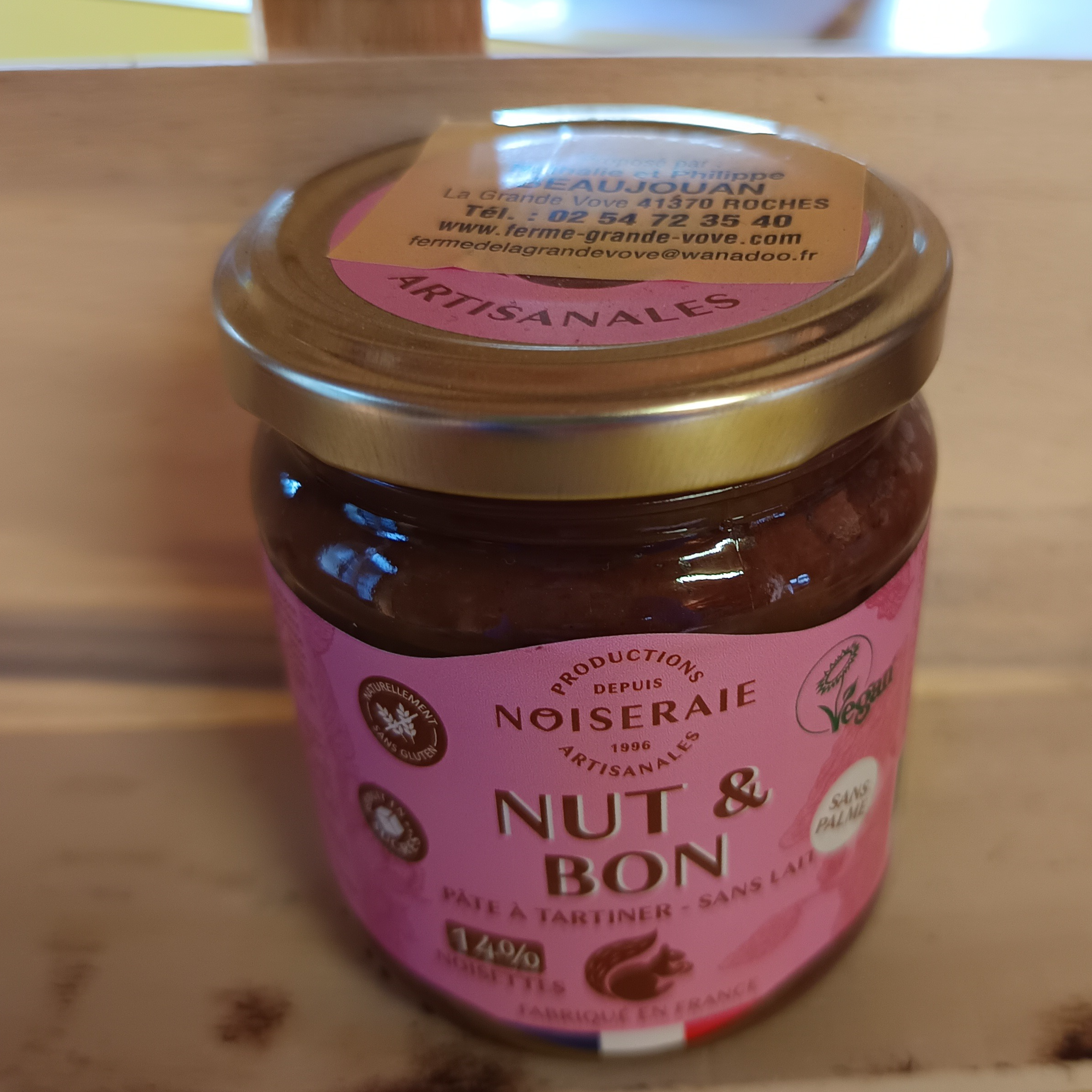 Pâte à tartiner NUT&BON