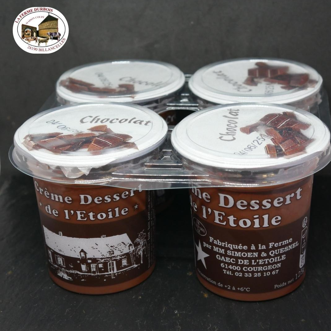 Creme dessert chocolat