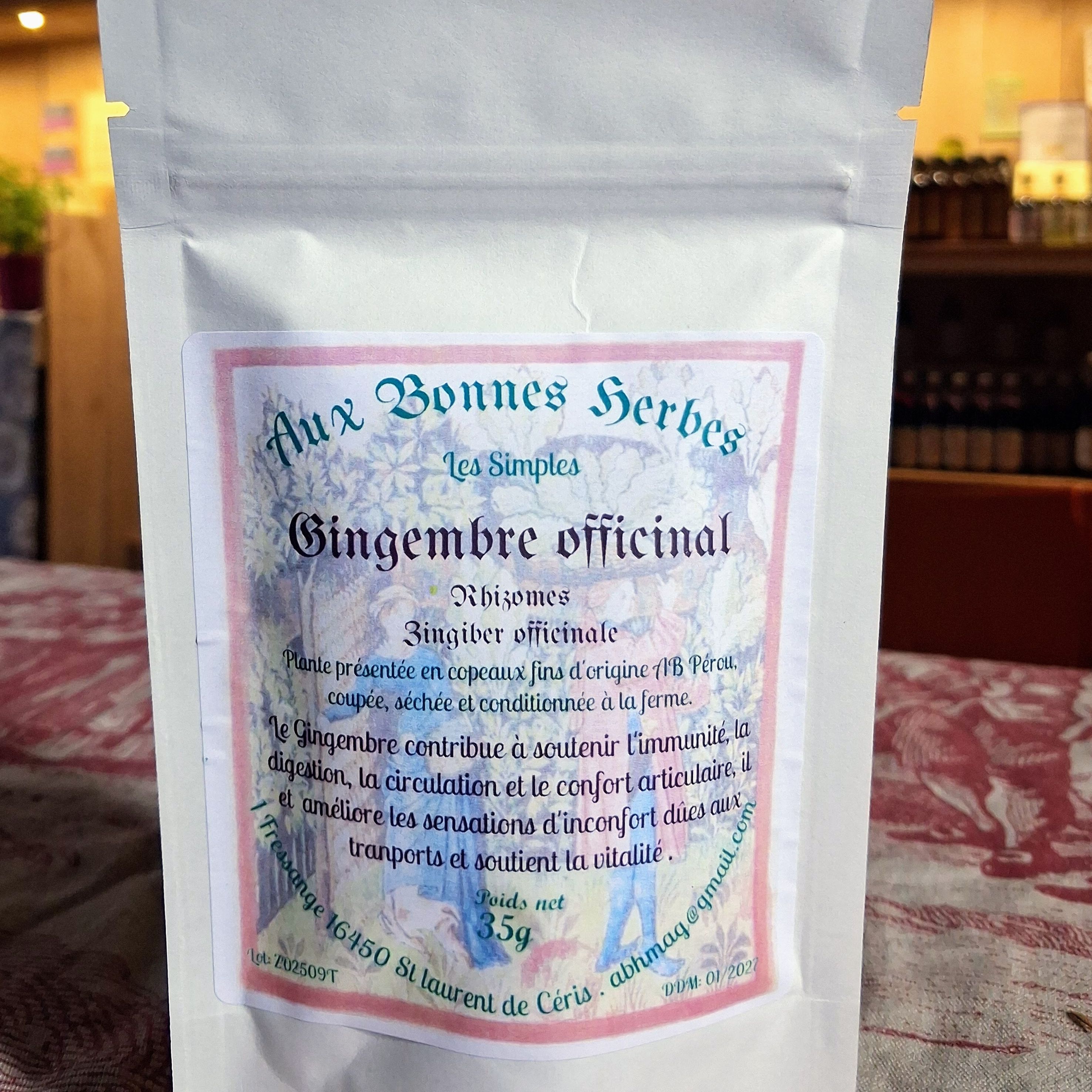 Gingembre bio - 35g