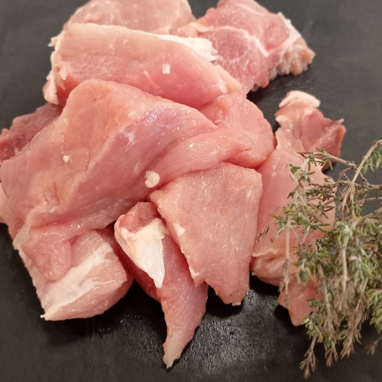 sauté de porc maigre et savoureux