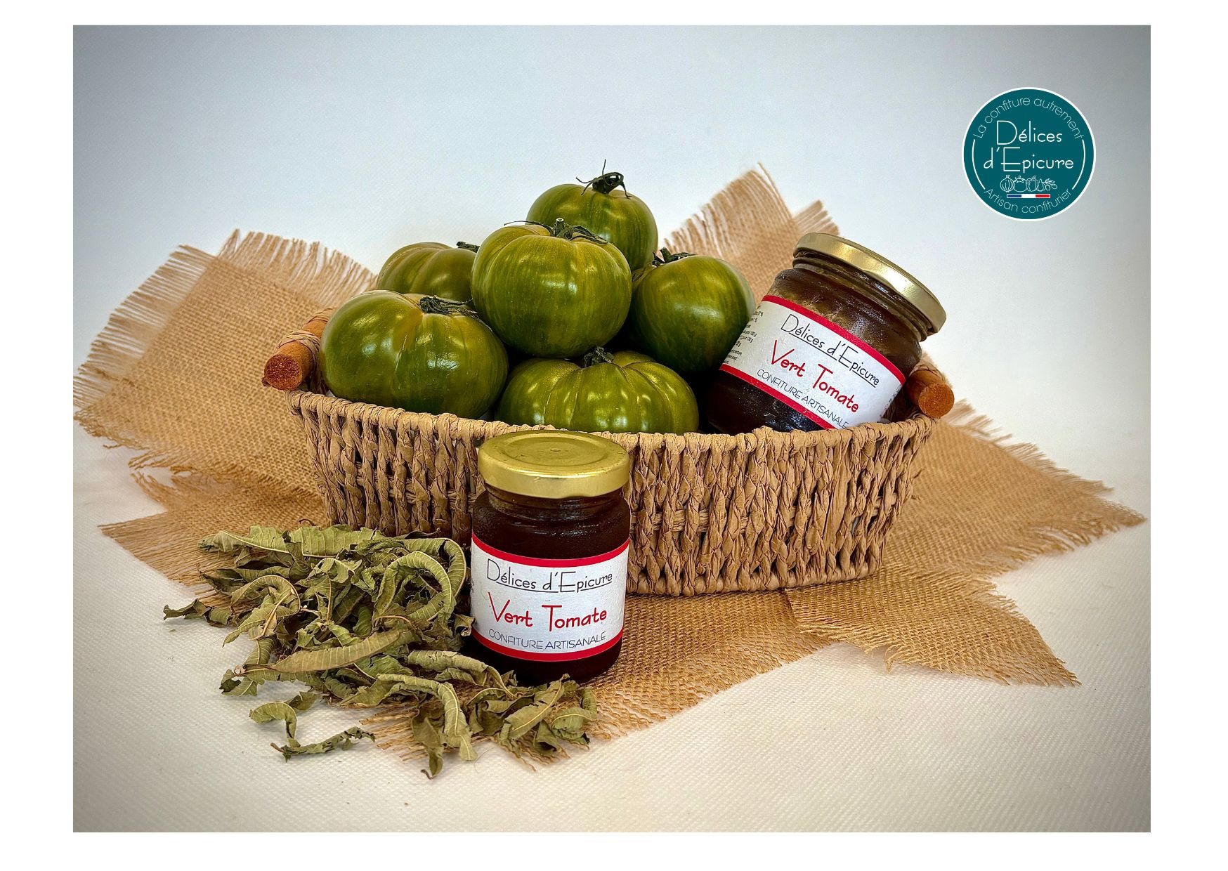 Confiture Vert Tomate (verveine)