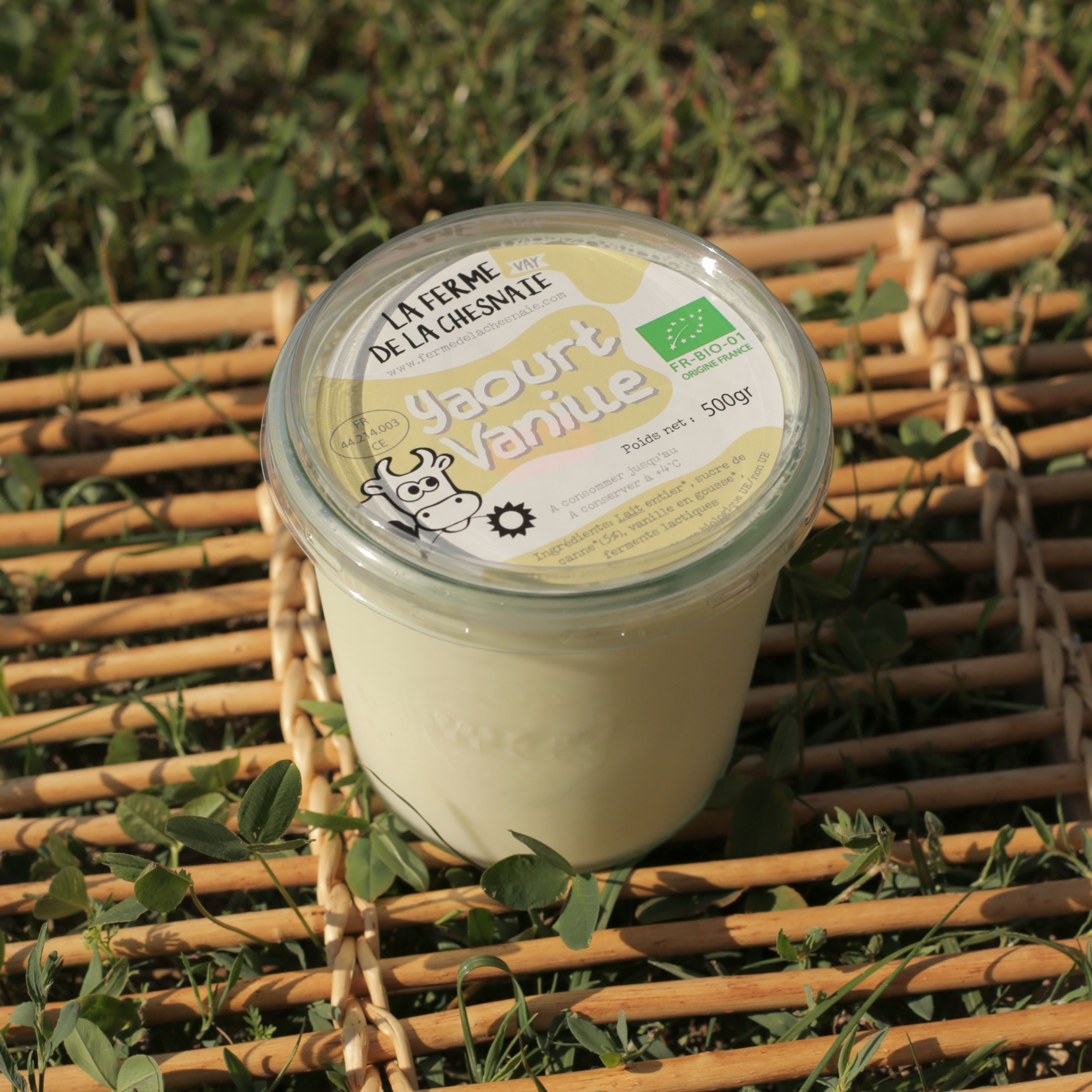 Yaourt sucré à la Vanille - 500g