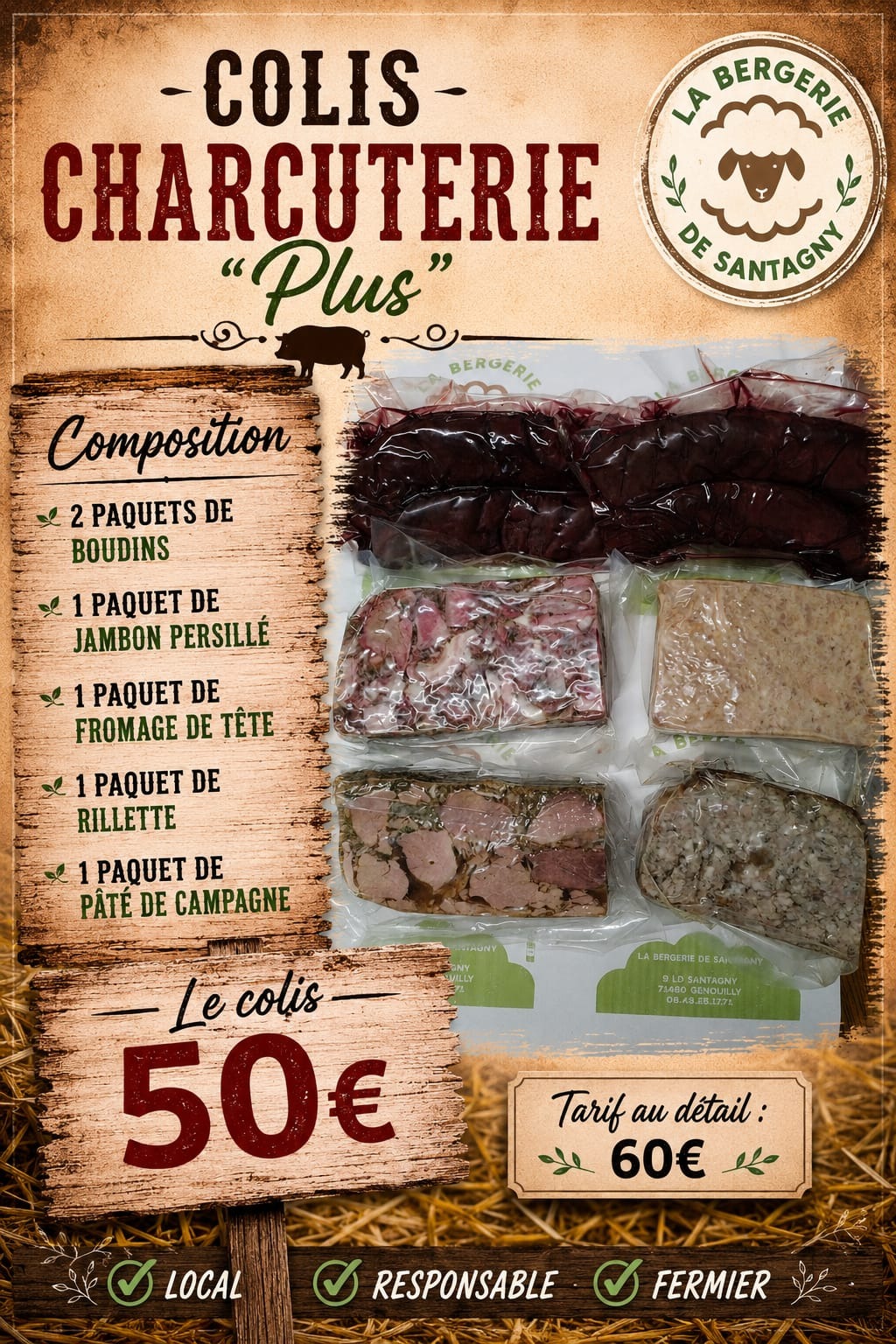 Colis Charcuterie Plus