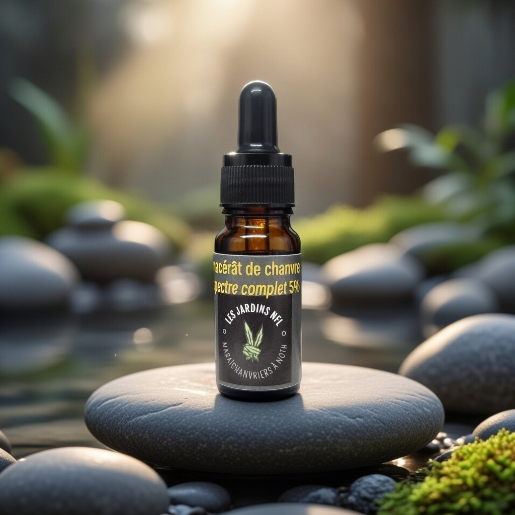 Huile sublinguale CBG-CBD 5% - 10ml