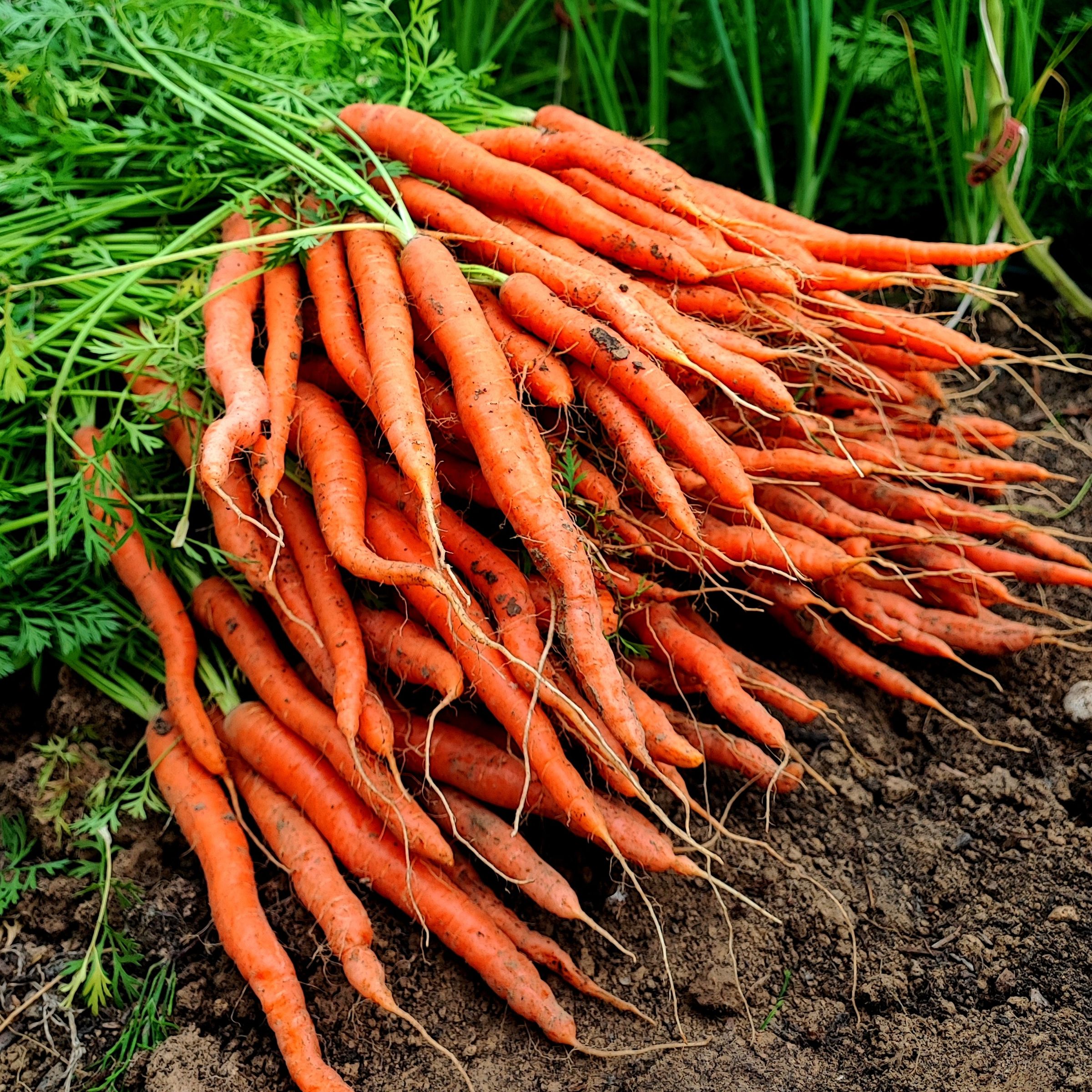 Carottes bottes