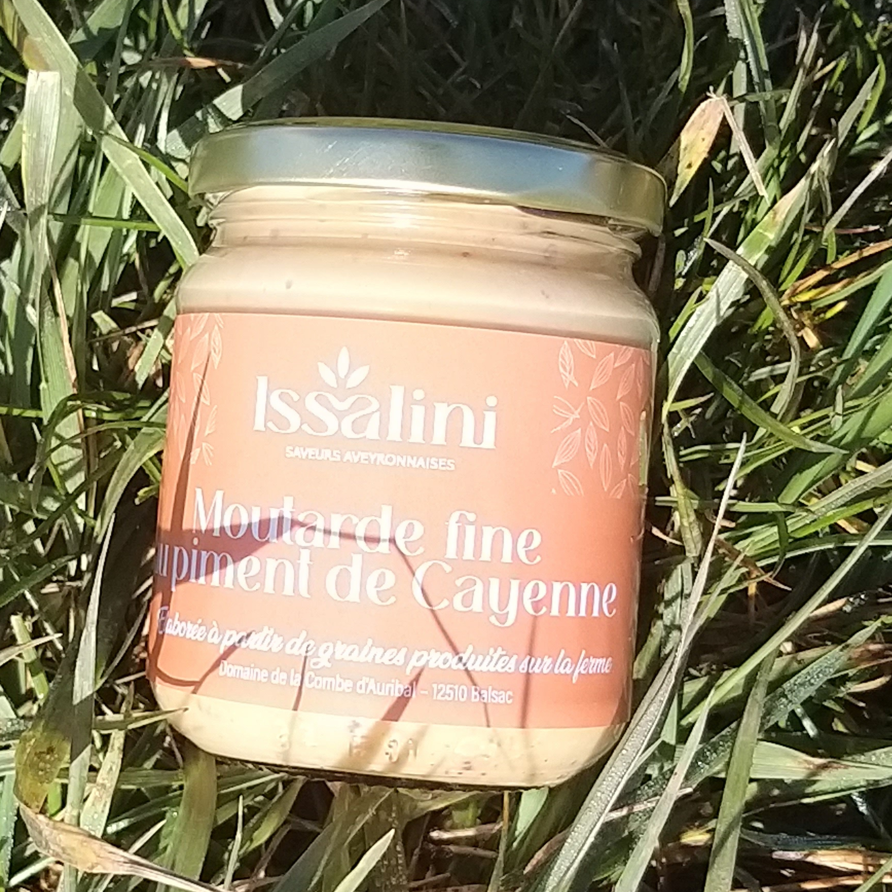 Moutarde fine au piment de Cayenne ISSALINI