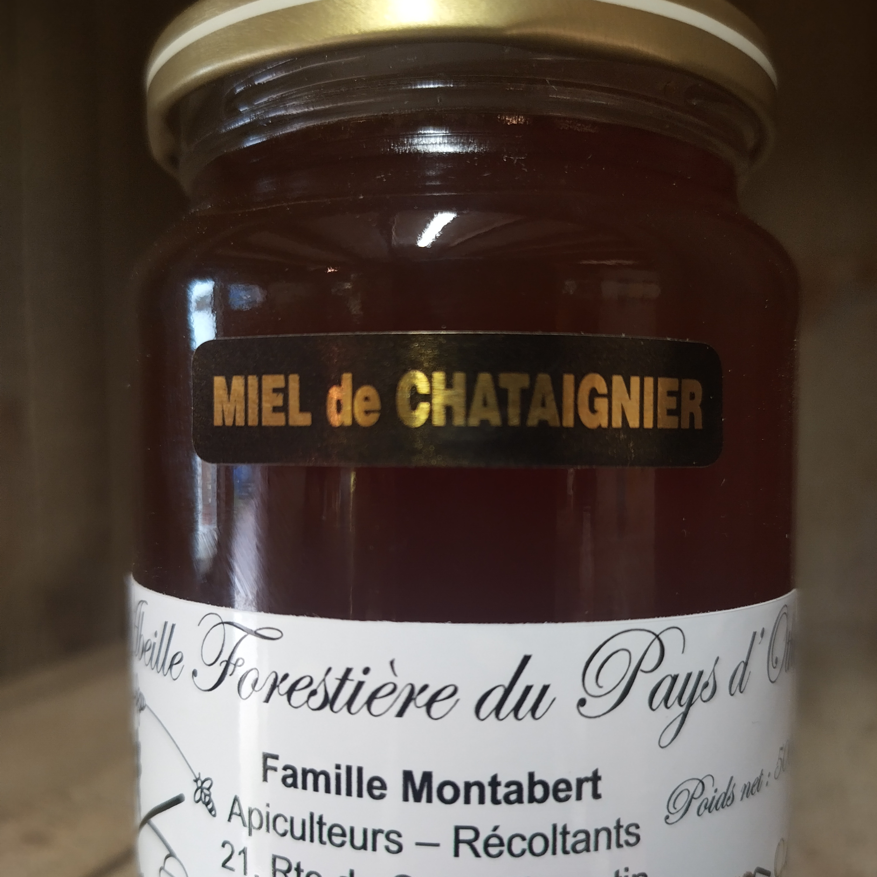 Miel de chataigner 1kg