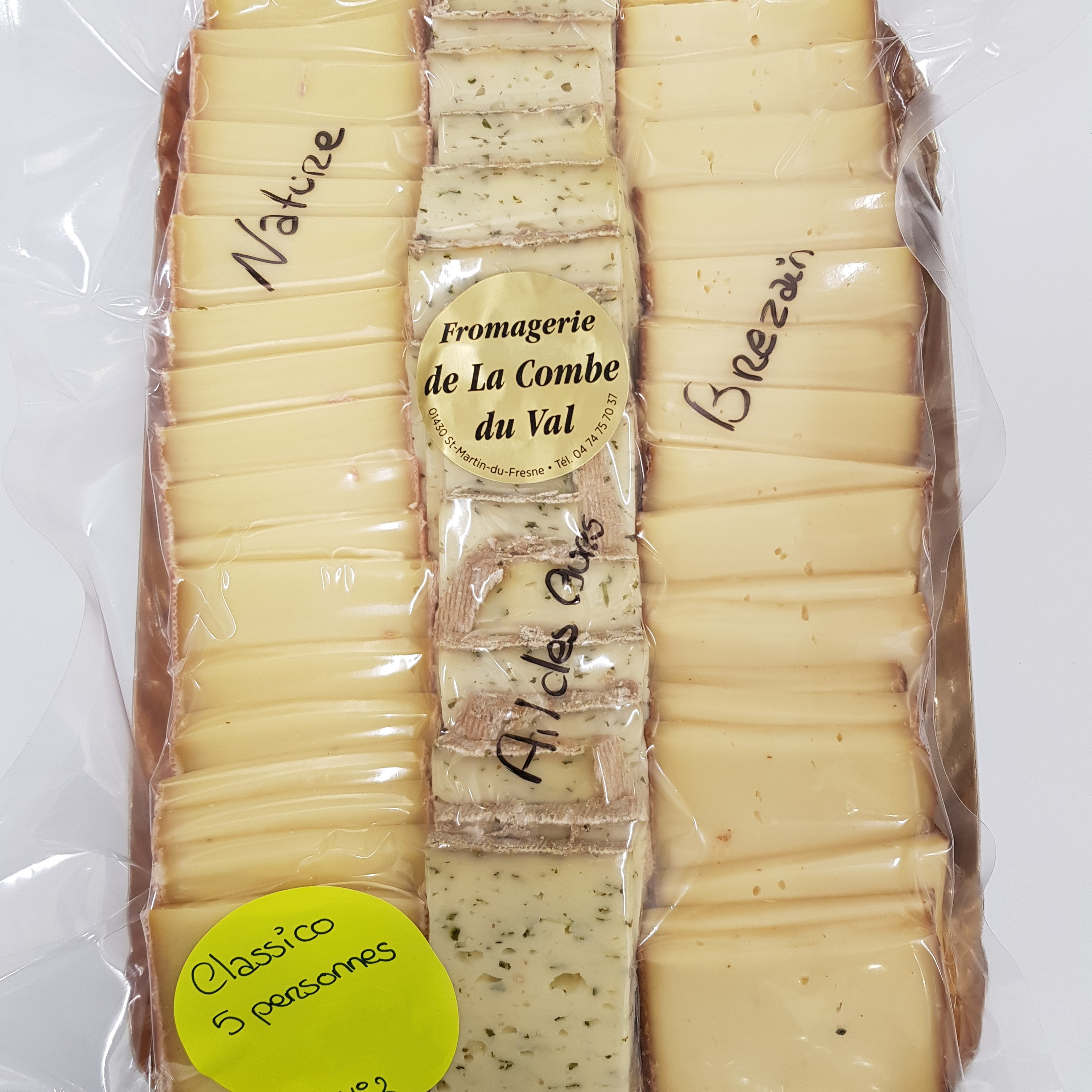 plateau raclette 5 pers