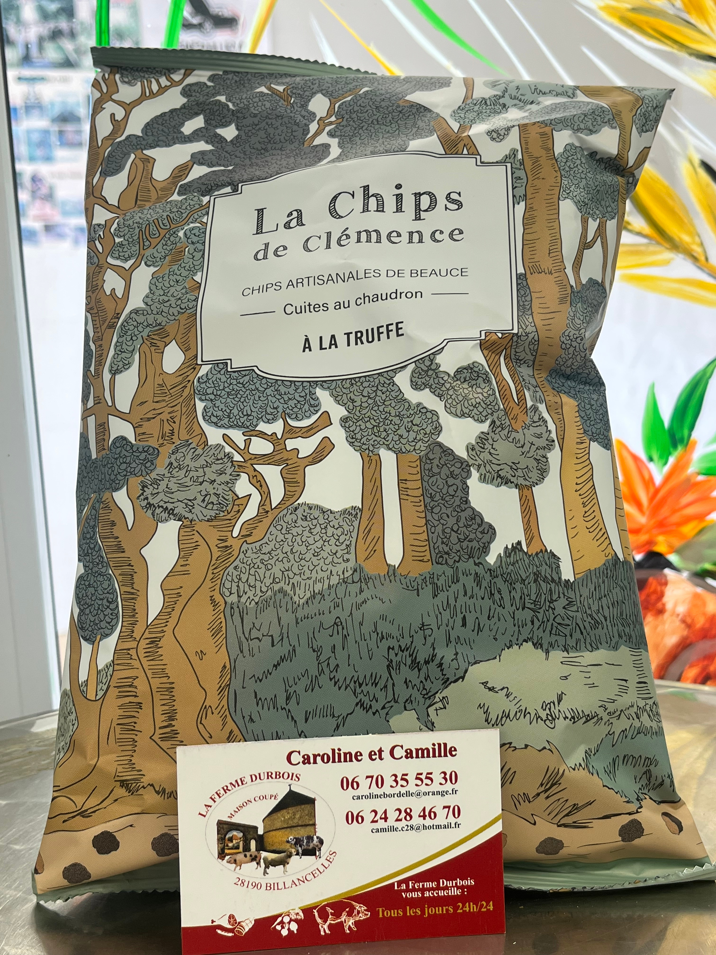 Chips de Clémence à la truffe  150 gr - 0,15kg