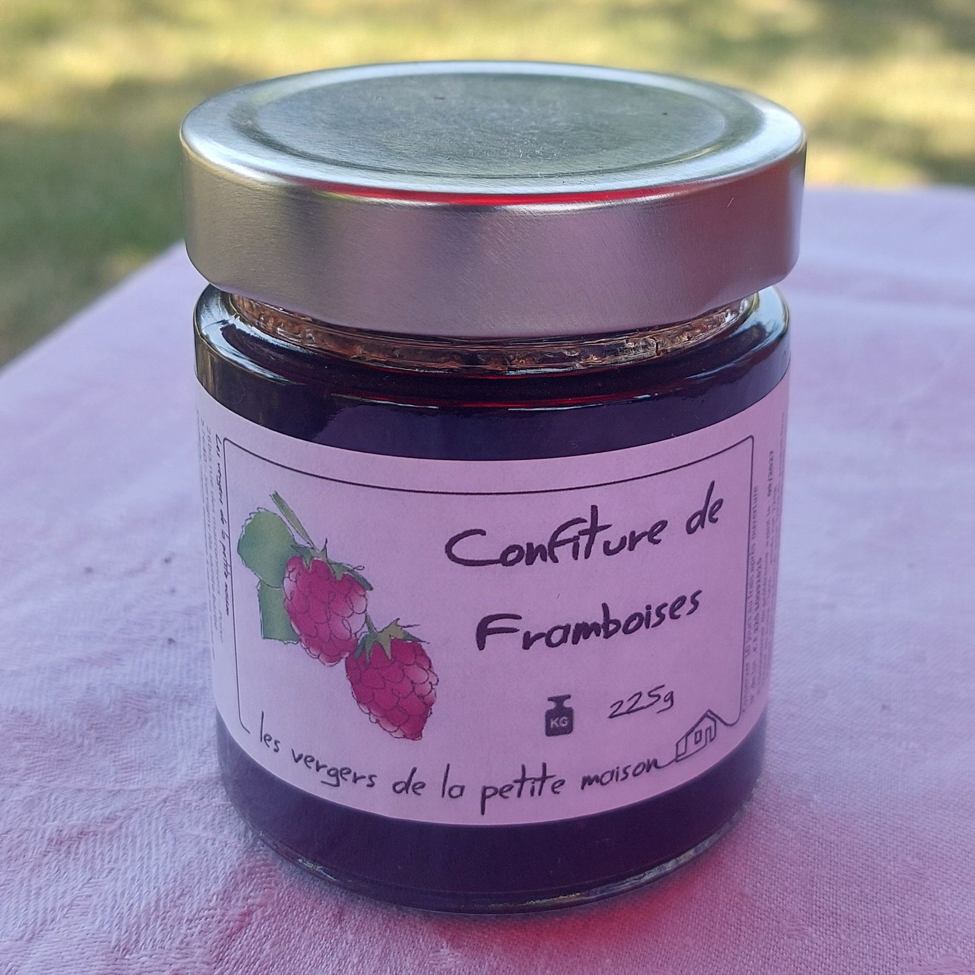 Confitures Framboises - 225g