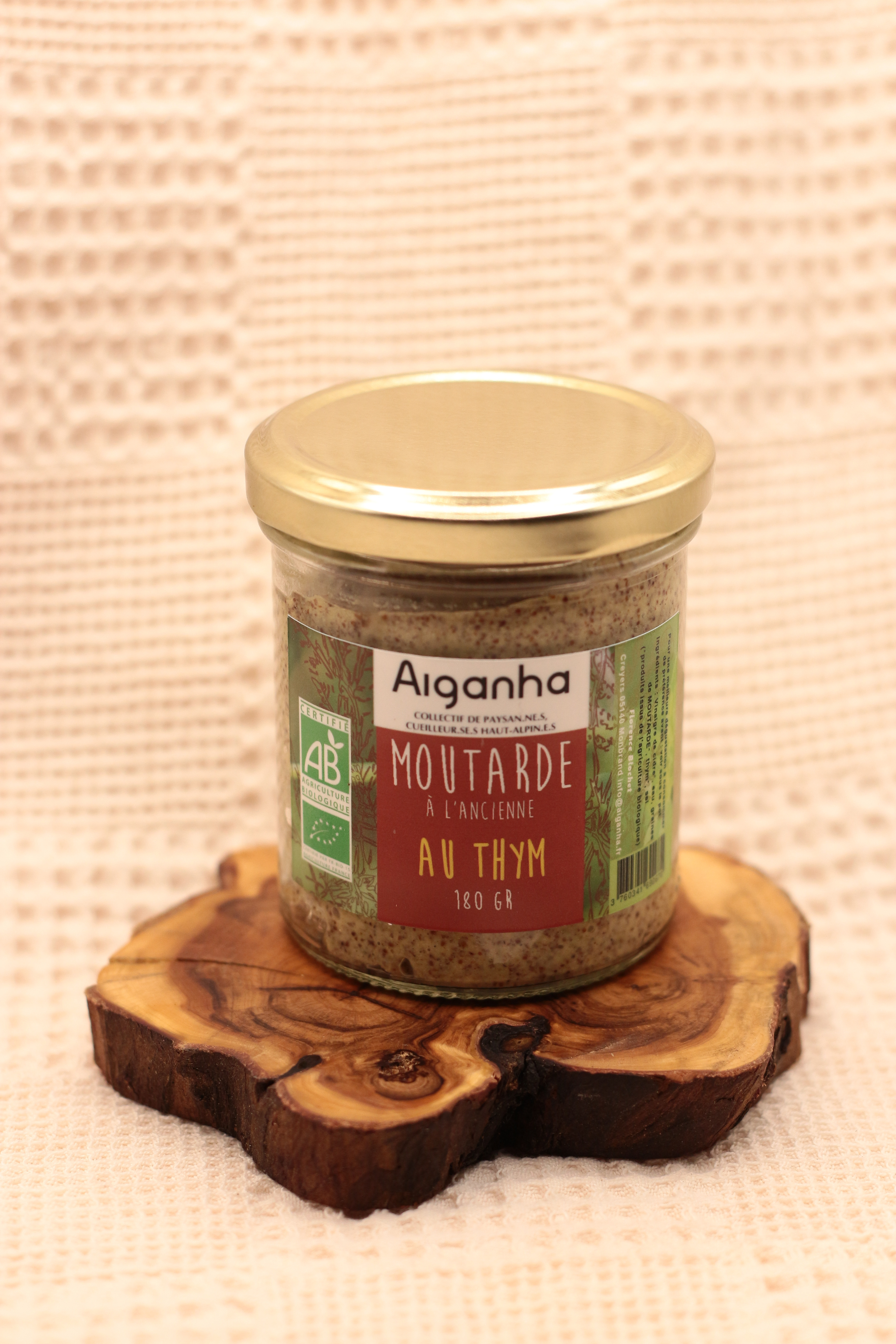 Moutarde Aromatisée - Thym 180G - 150g