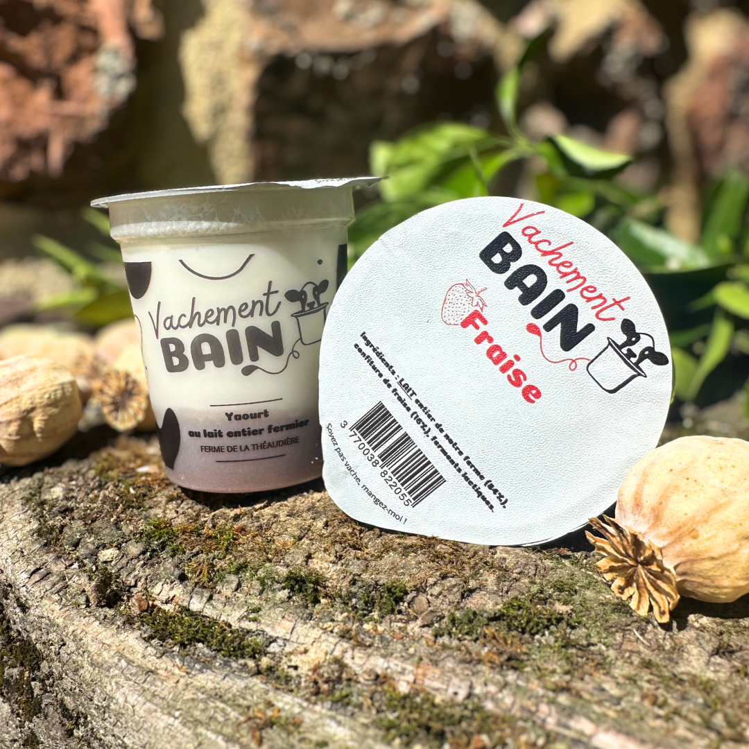 Yaourt à la fraise - 125g