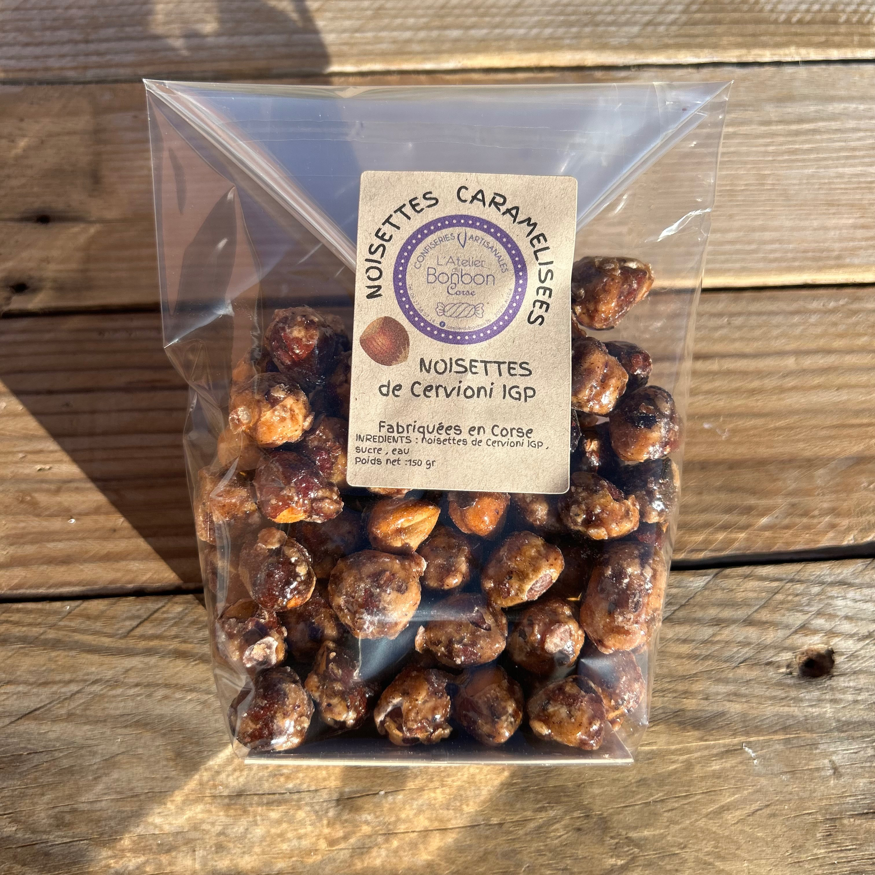 Noisettes caramélisées - 150g