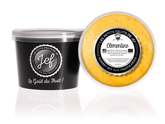 Sorbet Bio - 500 ml - Clémentine