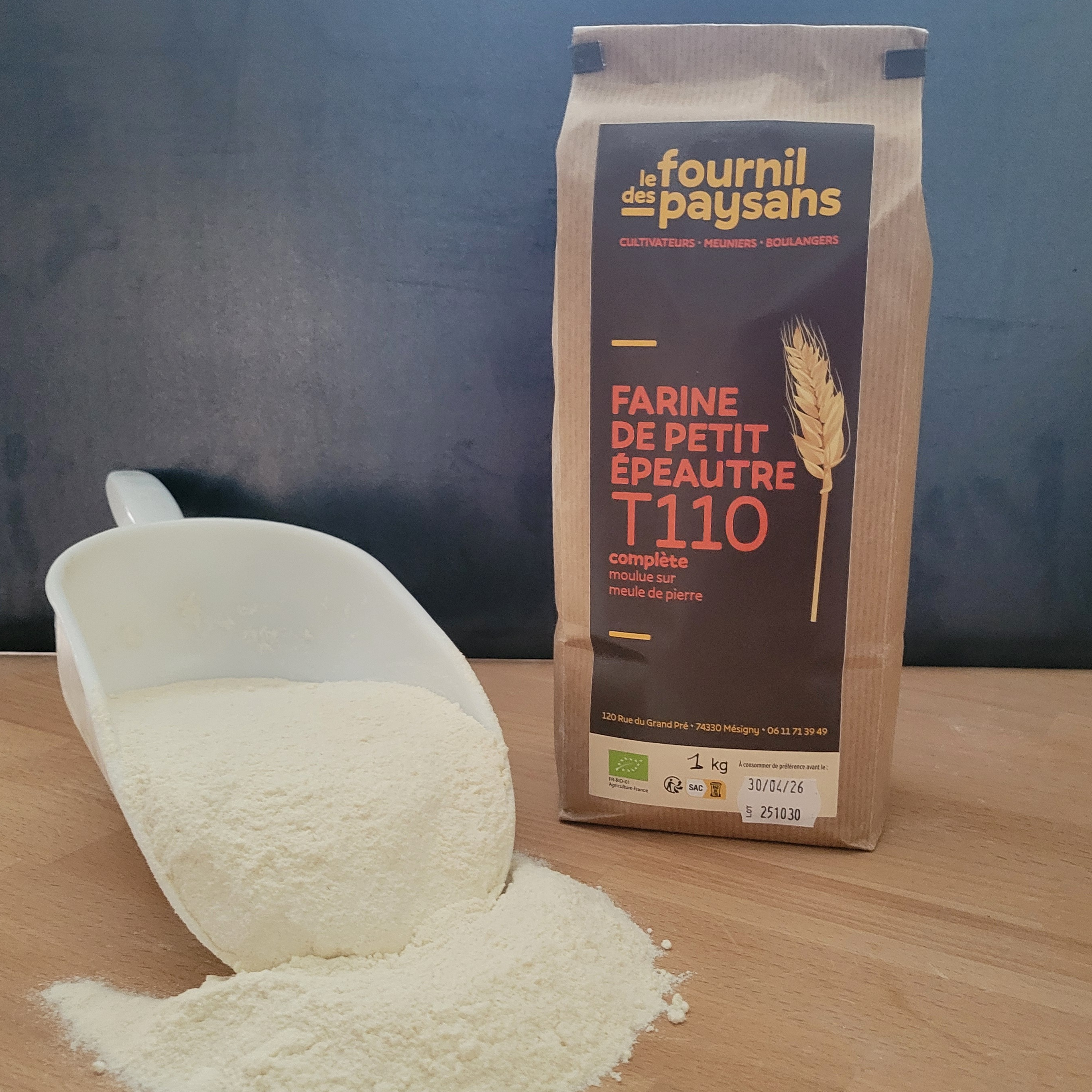 Farine de petit épeautre complète (T110)